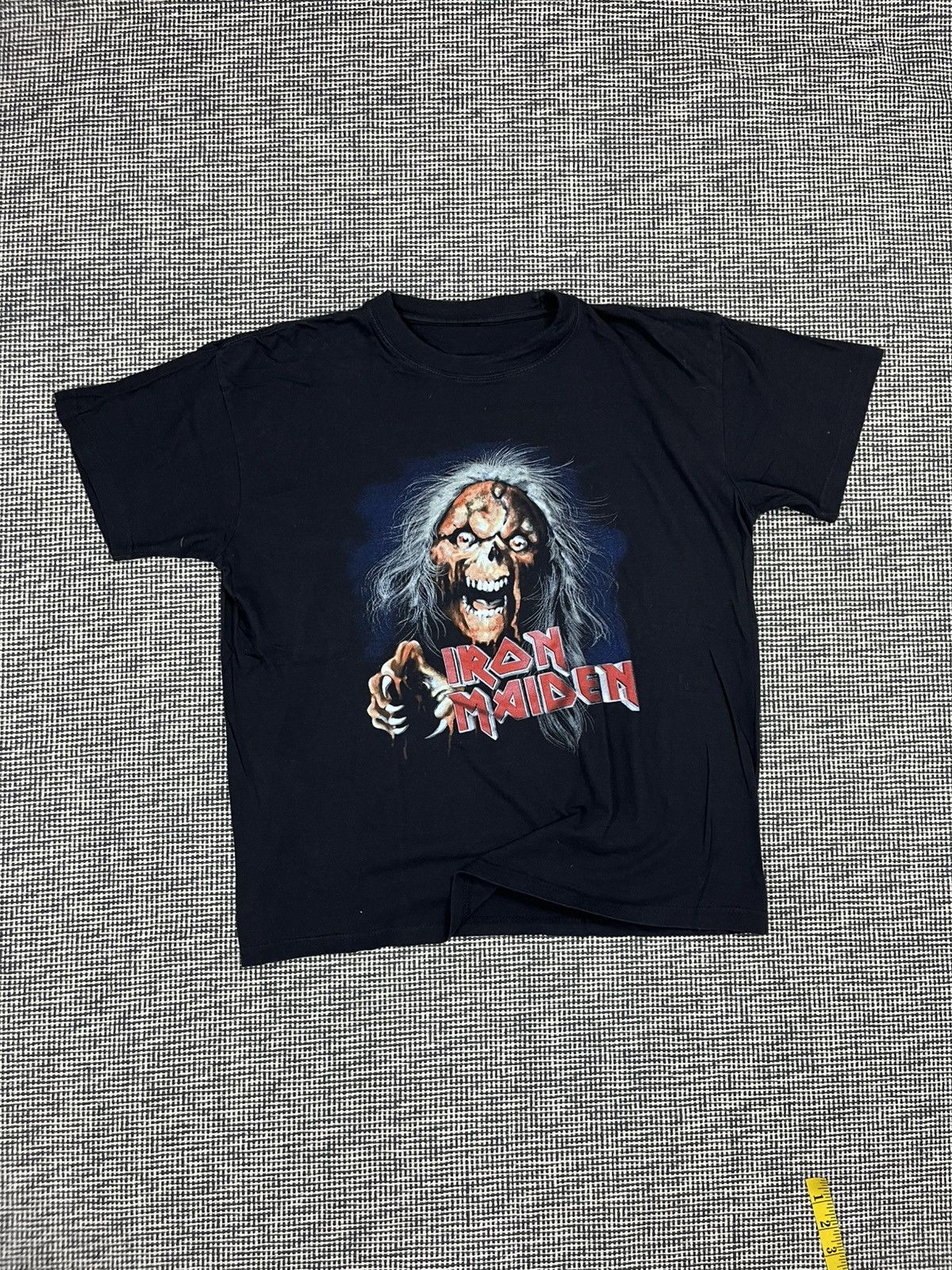 Band Tees Iron Maiden vintage Y2K boxy t-shirt band tee metal rock Size US M / EU 48-50 / 2 - 1 Thumbnail