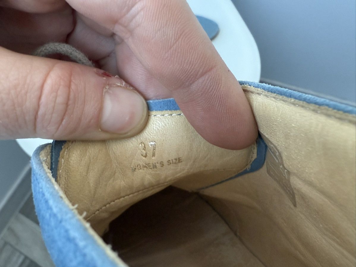 Tod's Tods Blue Suede Desert Boots Womans Size US 7 / IT 37 - 10 Thumbnail