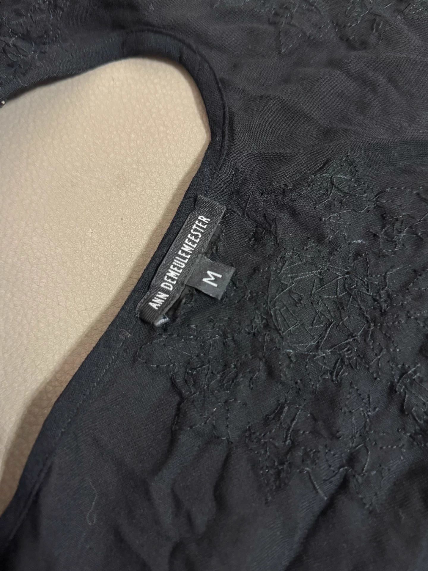 Ann Demeulemeester Anndemeulemeester 2009SS heavily beaded vest. Size M / US 6-8 / IT 42-44 - 5 Thumbnail