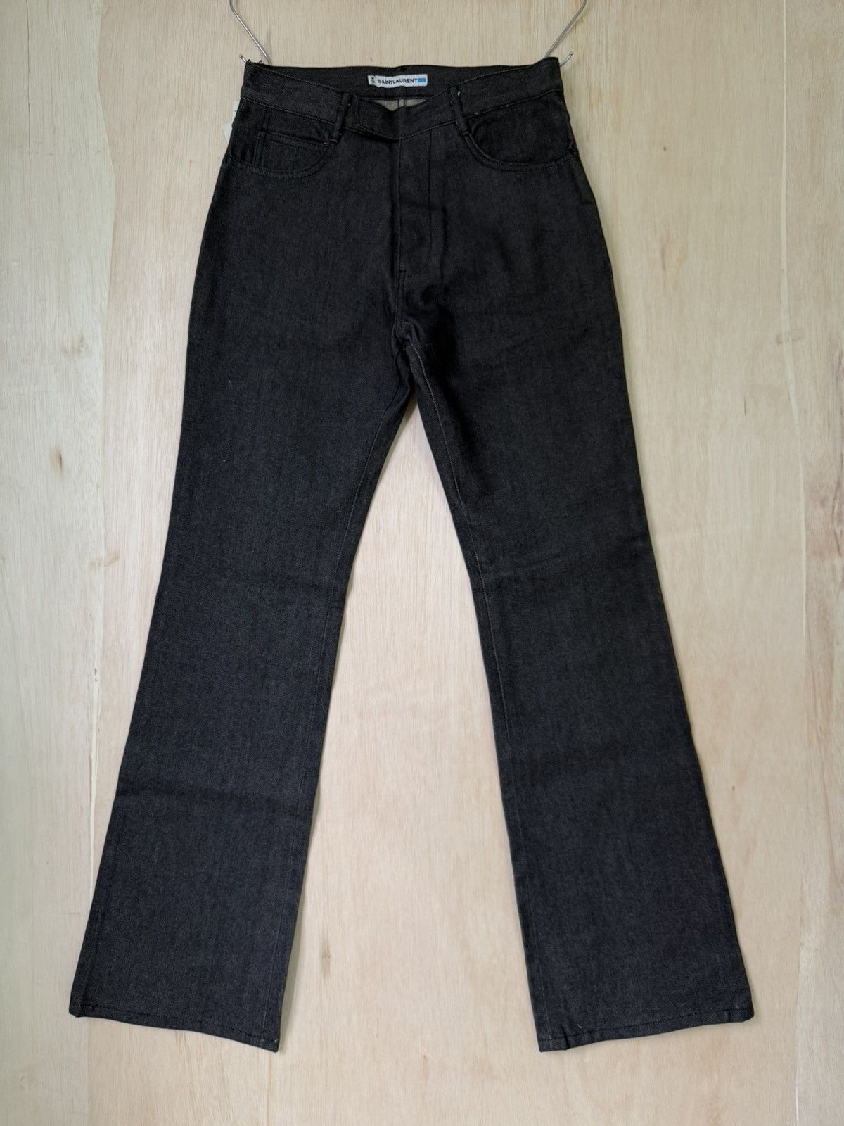Saint Laurent Paris Saint Laurent Raw Denim Bootcut W31 Size US 30 / EU 46 - 4 Thumbnail