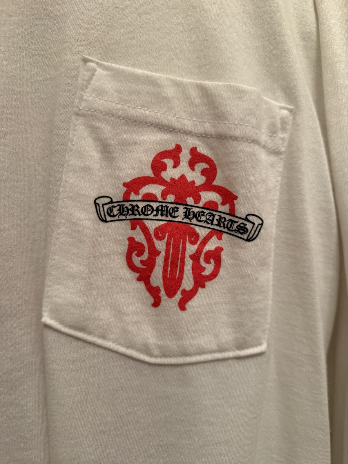 Chrome Hearts Chrome Hearts White Dagger Long Sleeve Size US L / EU 52-54 / 3 - 3 Thumbnail