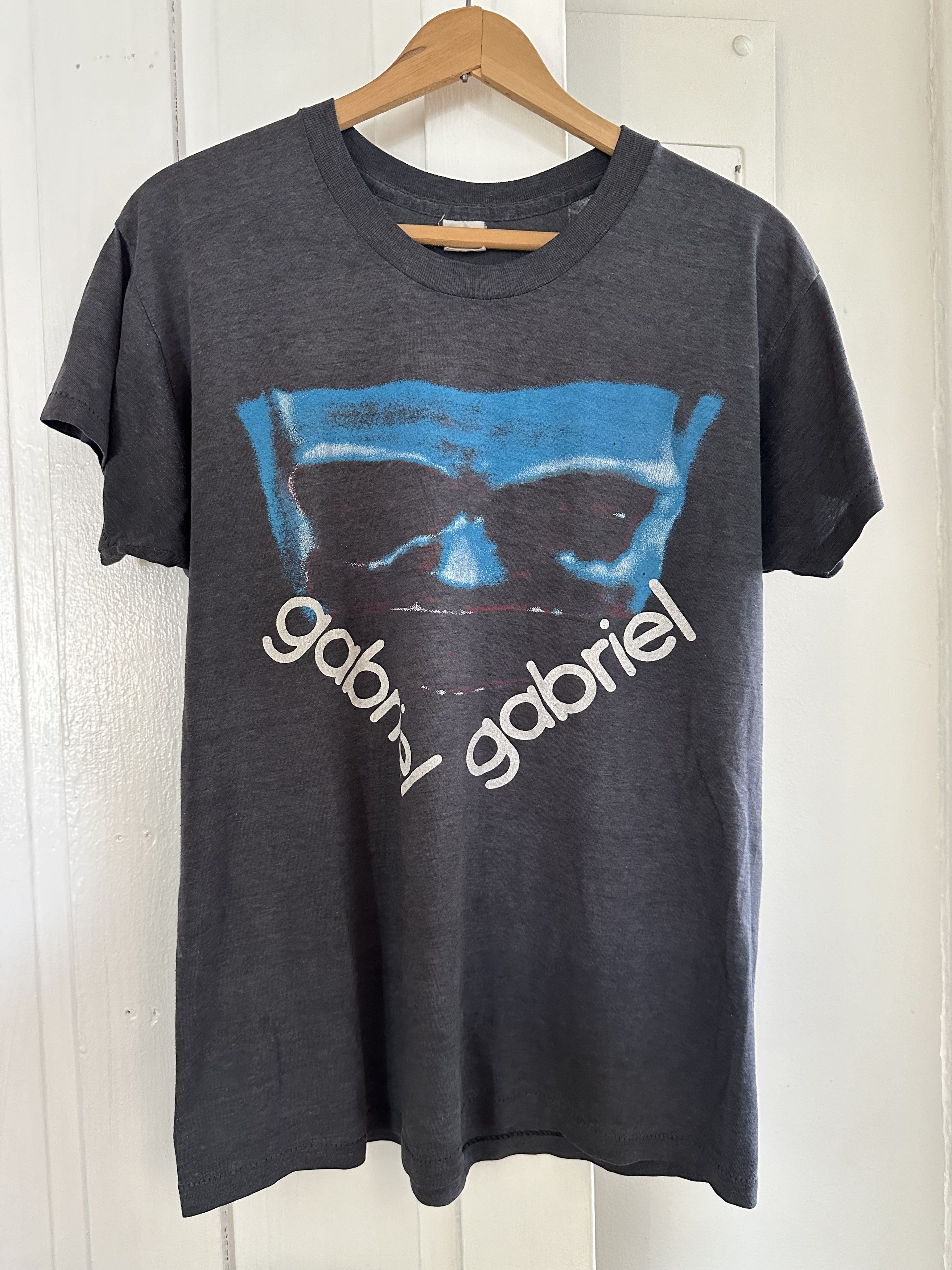 Vintage Peter Gabriel 1982 American Tour shirt Size US L / EU 52-54 / 3 - 1 Thumbnail