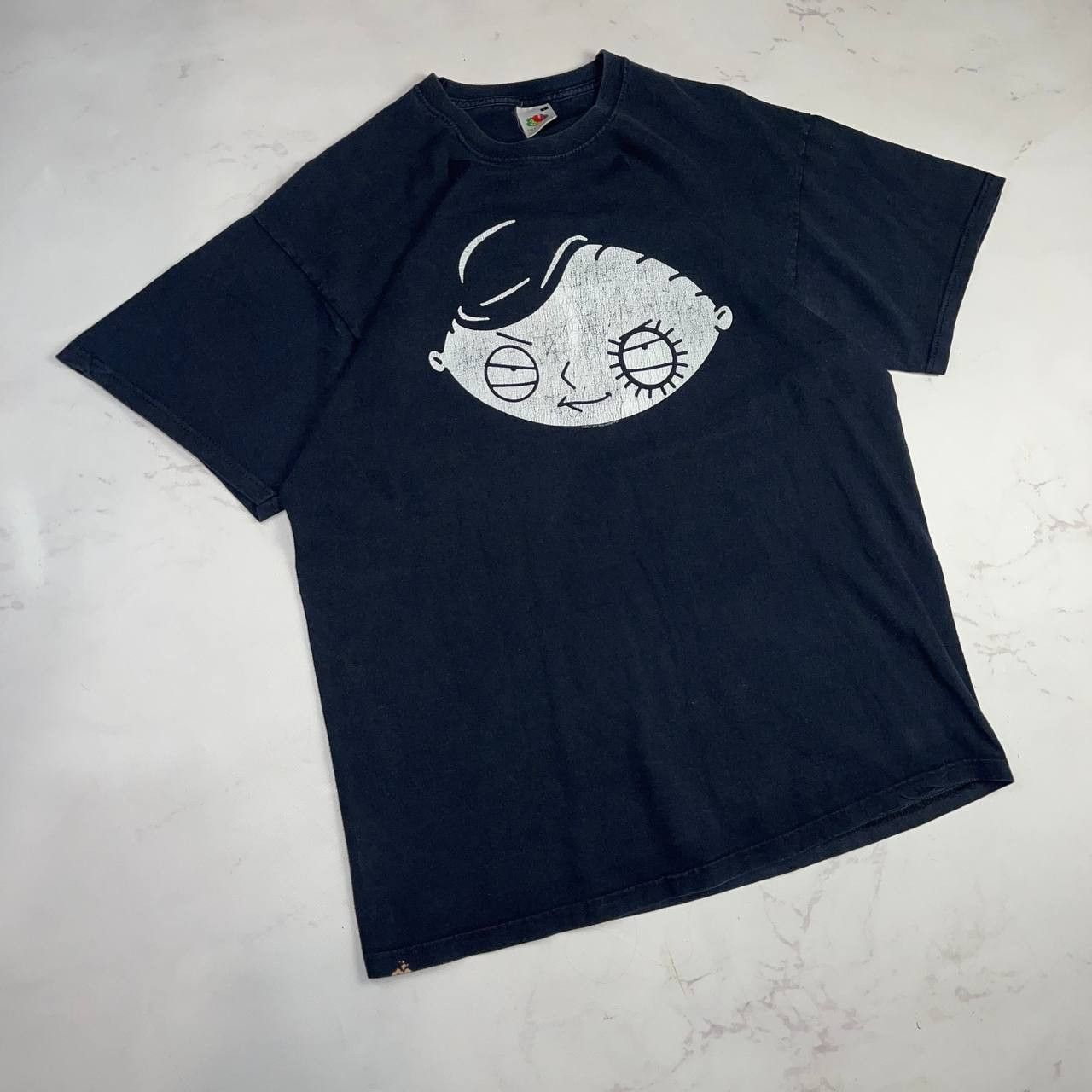 Vintage Vintage Y2K Stewie Griffin Faded Fruit of The Loom T shirt L Size US L / EU 52-54 / 3 - 2 Thumbnail