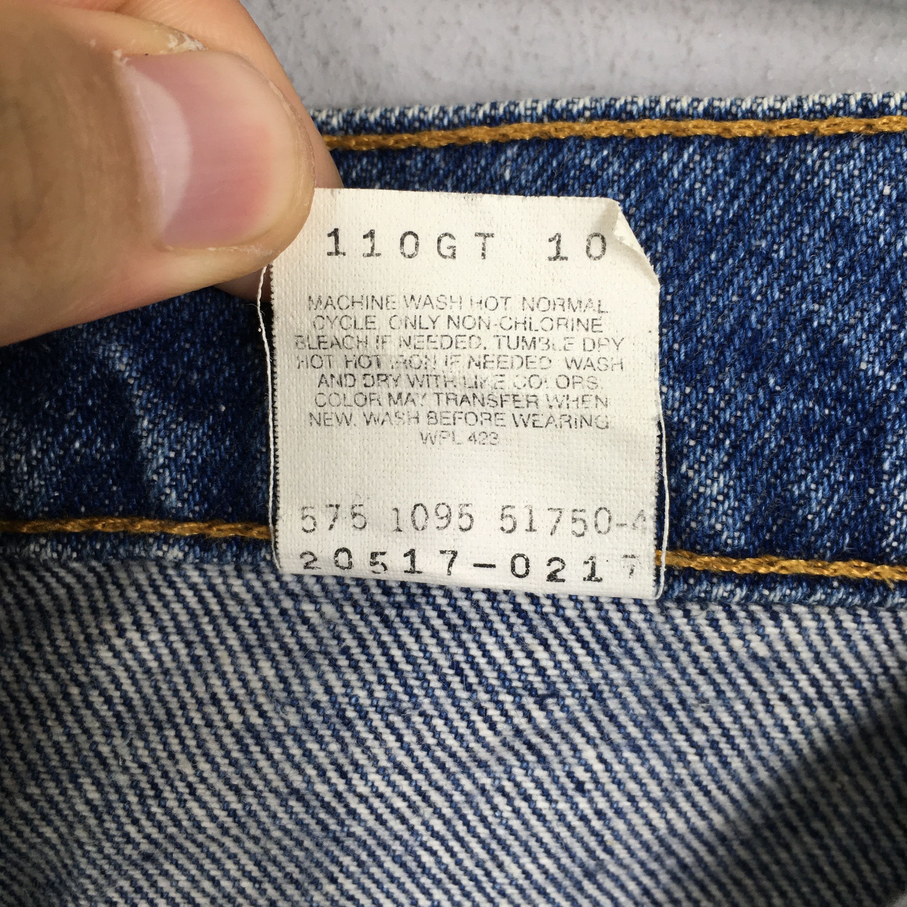Levi's Size 29x31 Vintage 90s Levi's 517 Flared Painted Jeans S627 Size US 29 - 9 Thumbnail