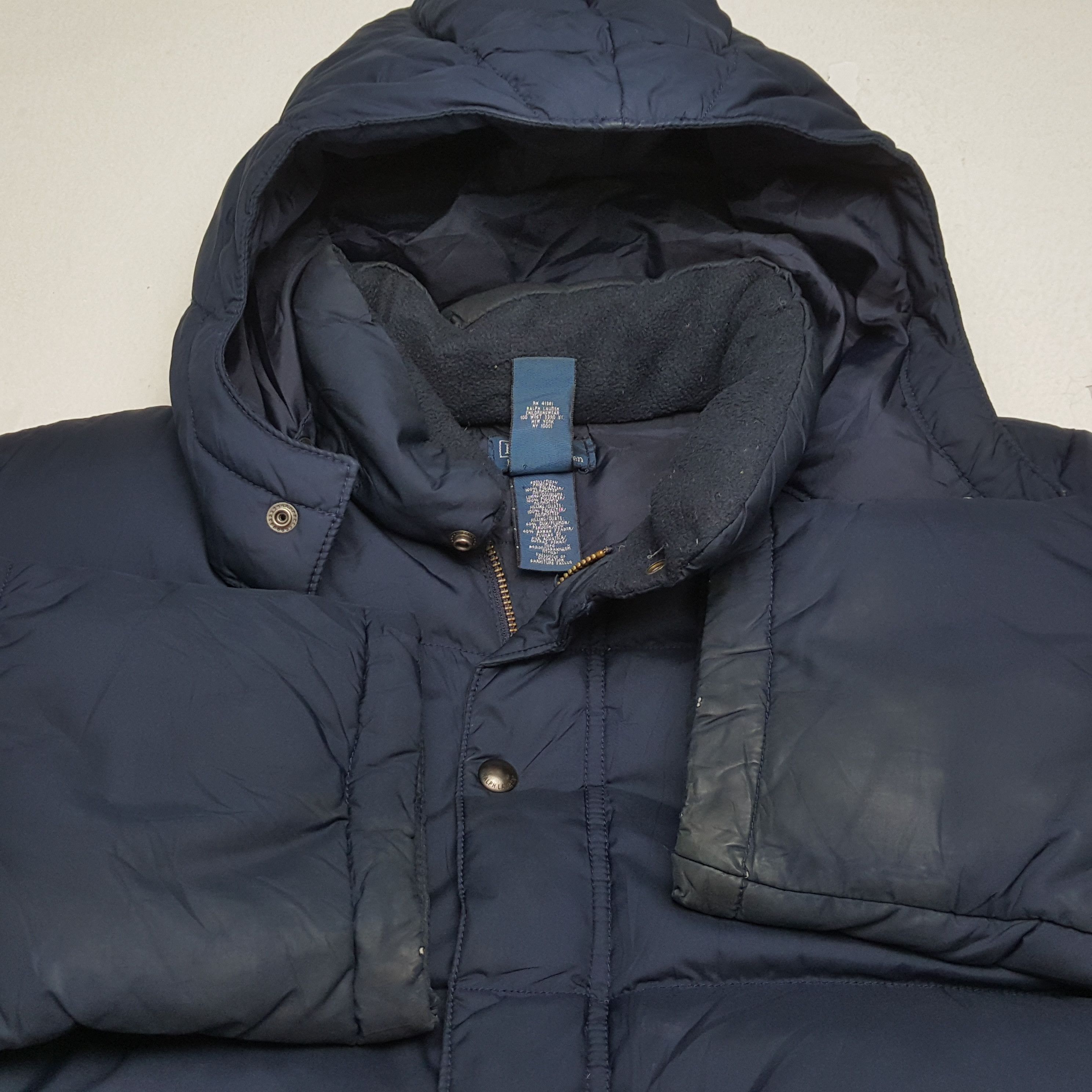 Polo Ralph Lauren × Vintage POLO by RALPH LAUREN Puffer Jacket Small Logo Design Size US L / EU 52-54 / 3 - 9 Thumbnail