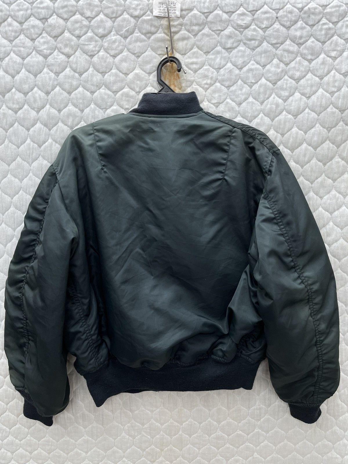 Vintage 🔥🔥🔥STEALS VTG USAF MA1 BOMBER JACKET Size US L / EU 52-54 / 3 - 4 Thumbnail