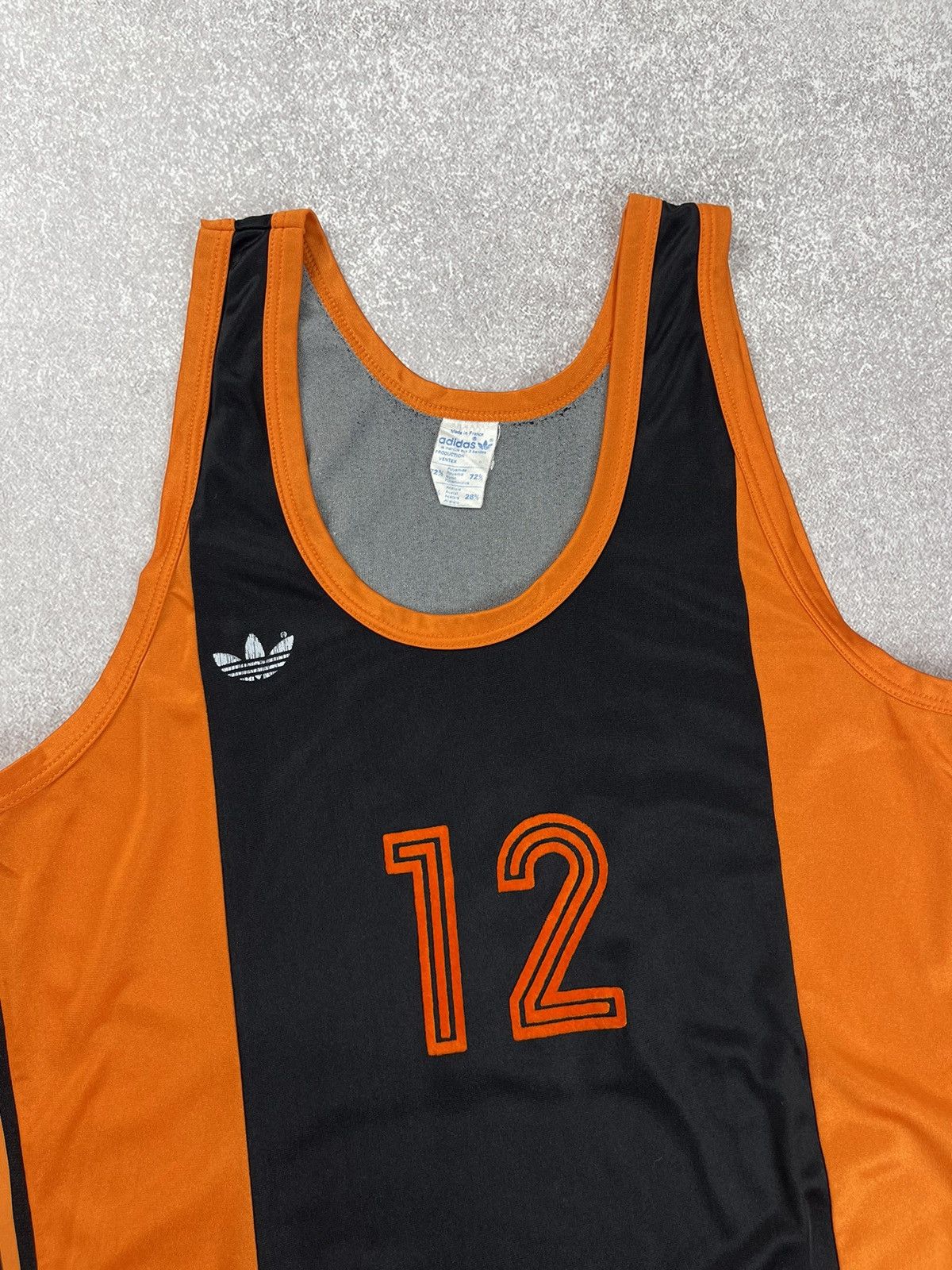 Adidas Vintage Adidas 70-80’s Tank Top Running Jersey #12 Size M-L Size US M / EU 48-50 / 2 - 3 Thumbnail