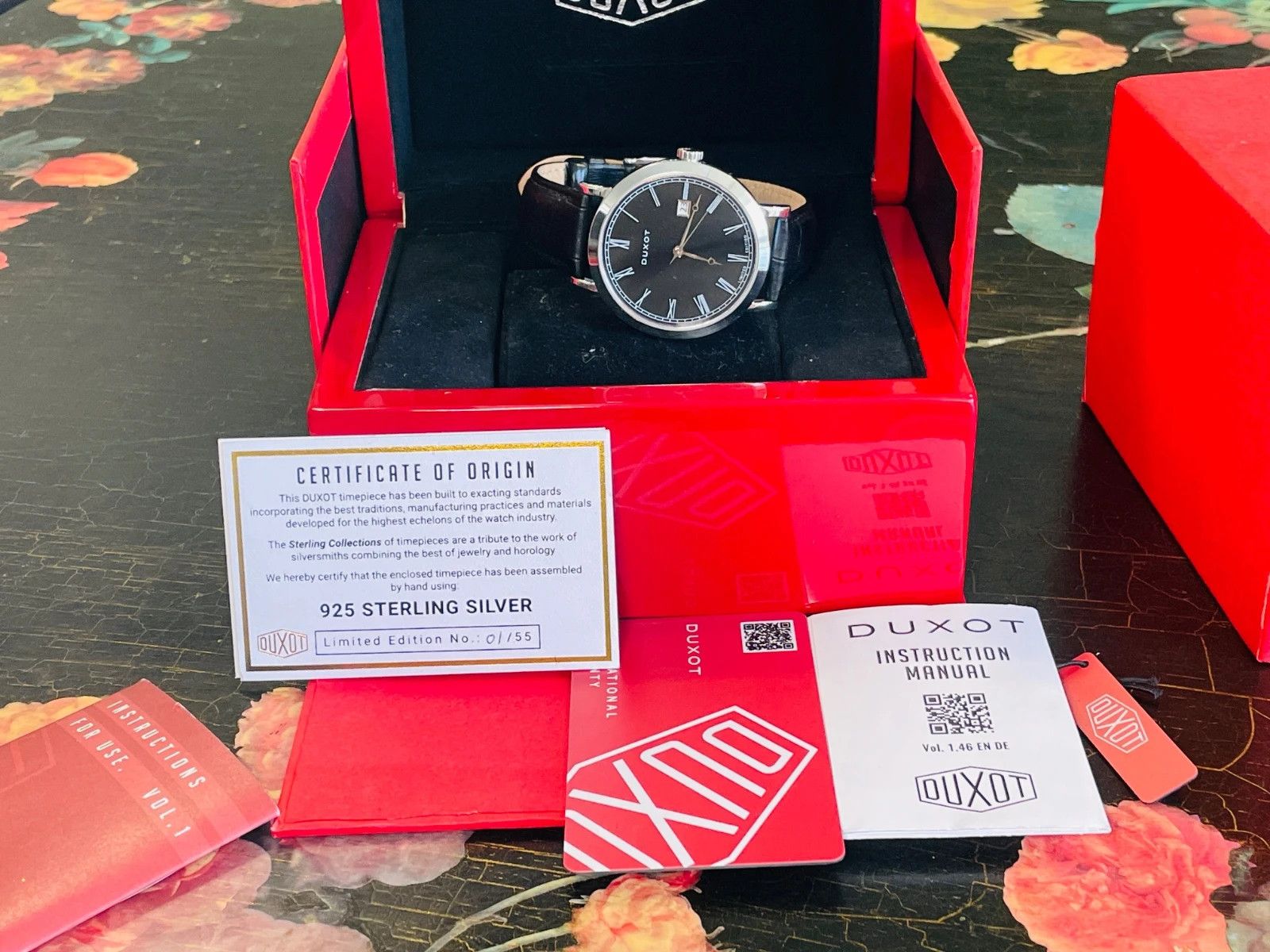 Other Rare DUXOT Sterling Silver Auto Watch #01/55 Size ONE SIZE - 2 Thumbnail