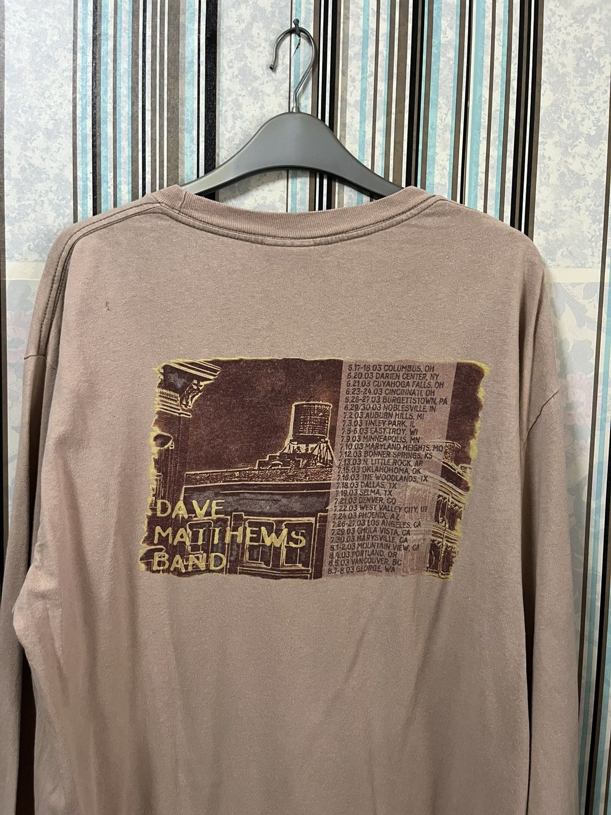 Band Tees 2003 Dave matthew bands tour longsleeve #I3 Size US L / EU 52-54 / 3 - 4 Thumbnail