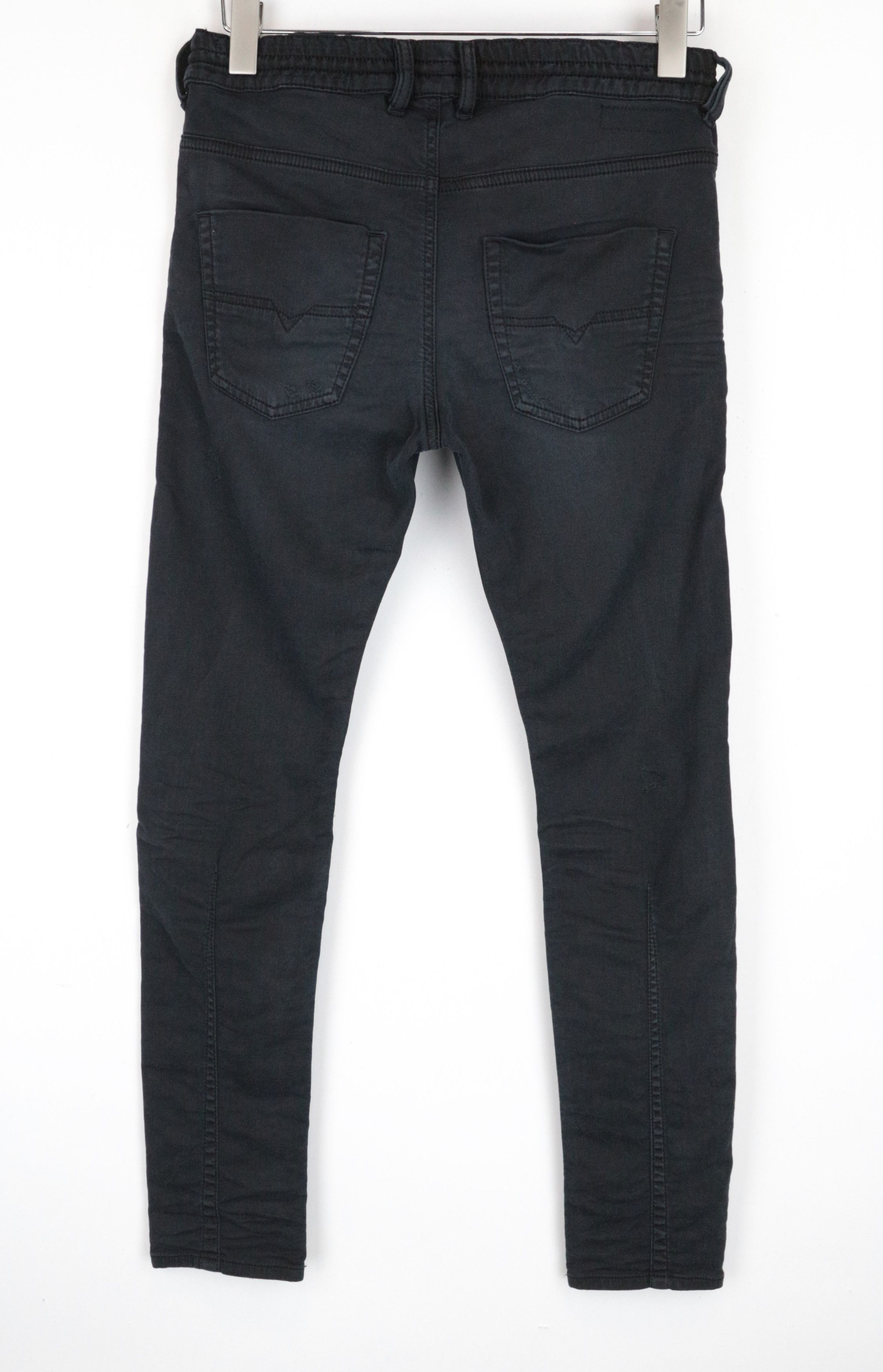 Diesel KRAILEY-NE 0684T W23 Black Boyfriend Jeans 64209 Size 23" - 4 Thumbnail