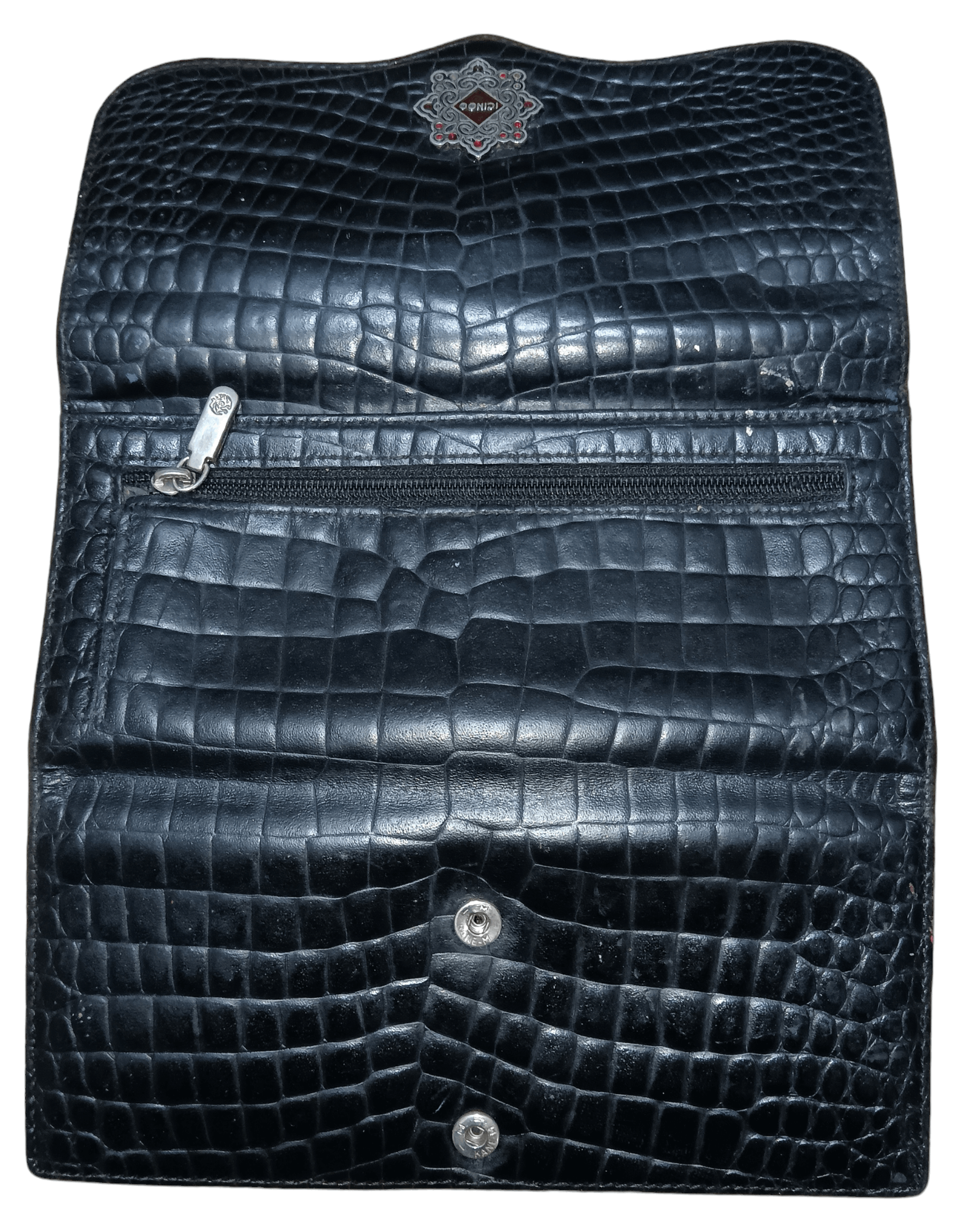 Genuine Leather × Japanese Brand × Vintage ICINOO COLLECTION CROCODILE LEATHER WALLET Size ONE SIZE - 5 Thumbnail