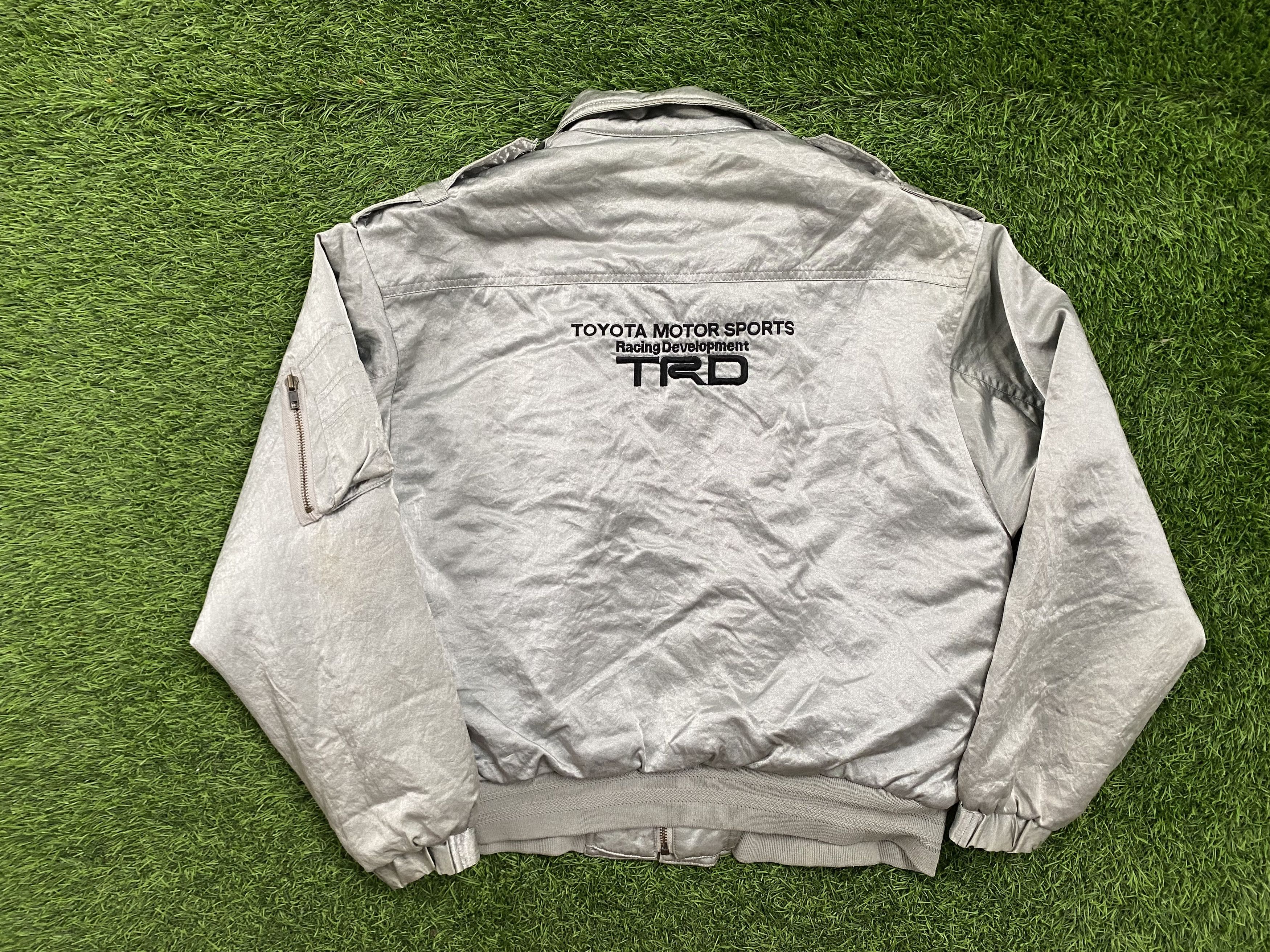 Gear for Sports Rare Vintage TRD Toyota Racing Bikers Jacket Size US M / EU 48-50 / 2 - 4 Thumbnail