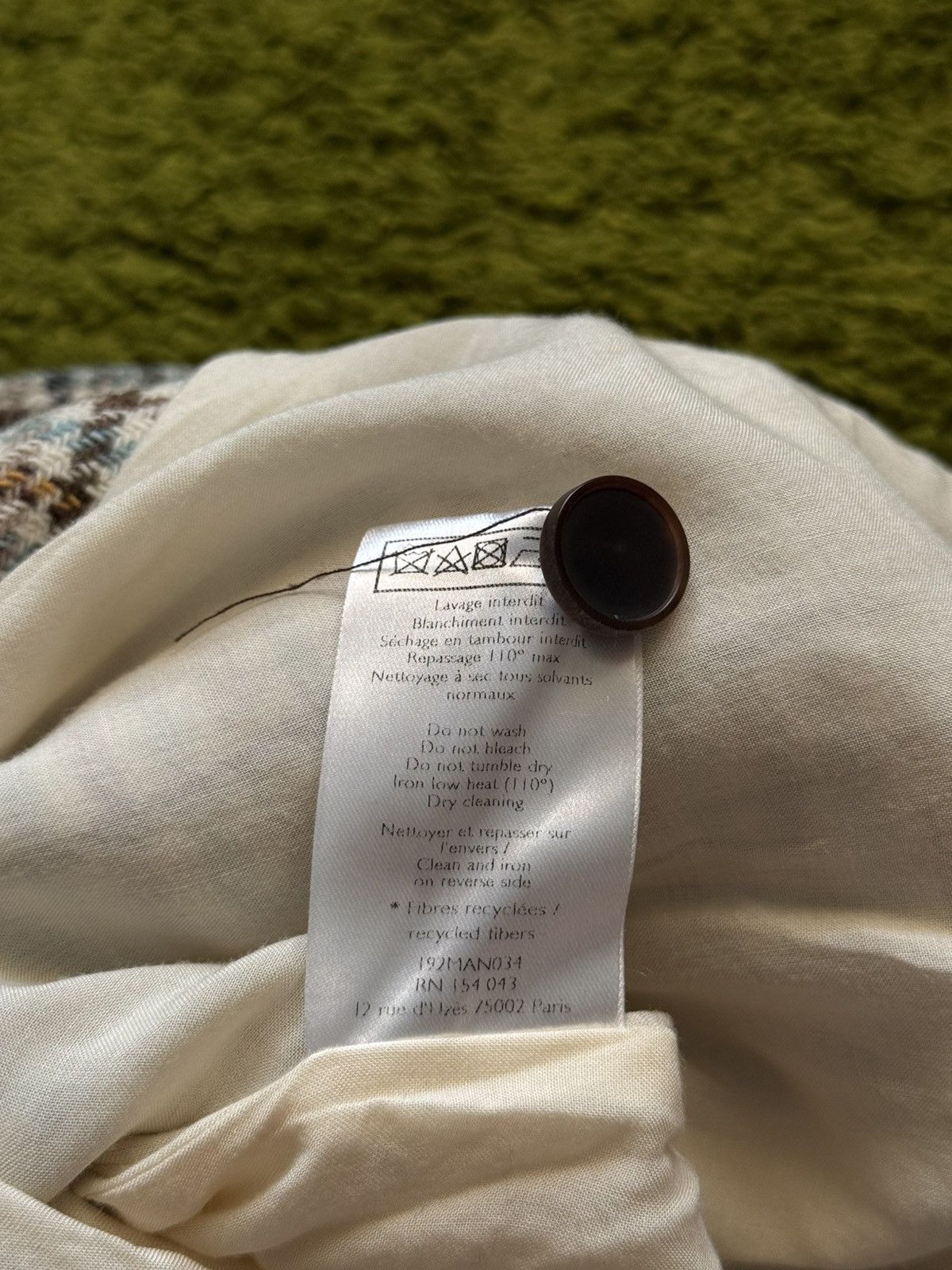 Sezane Sezane wool blend checkered overshirt jacket Size M / US 6-8 / IT 42-44 - 8 Thumbnail