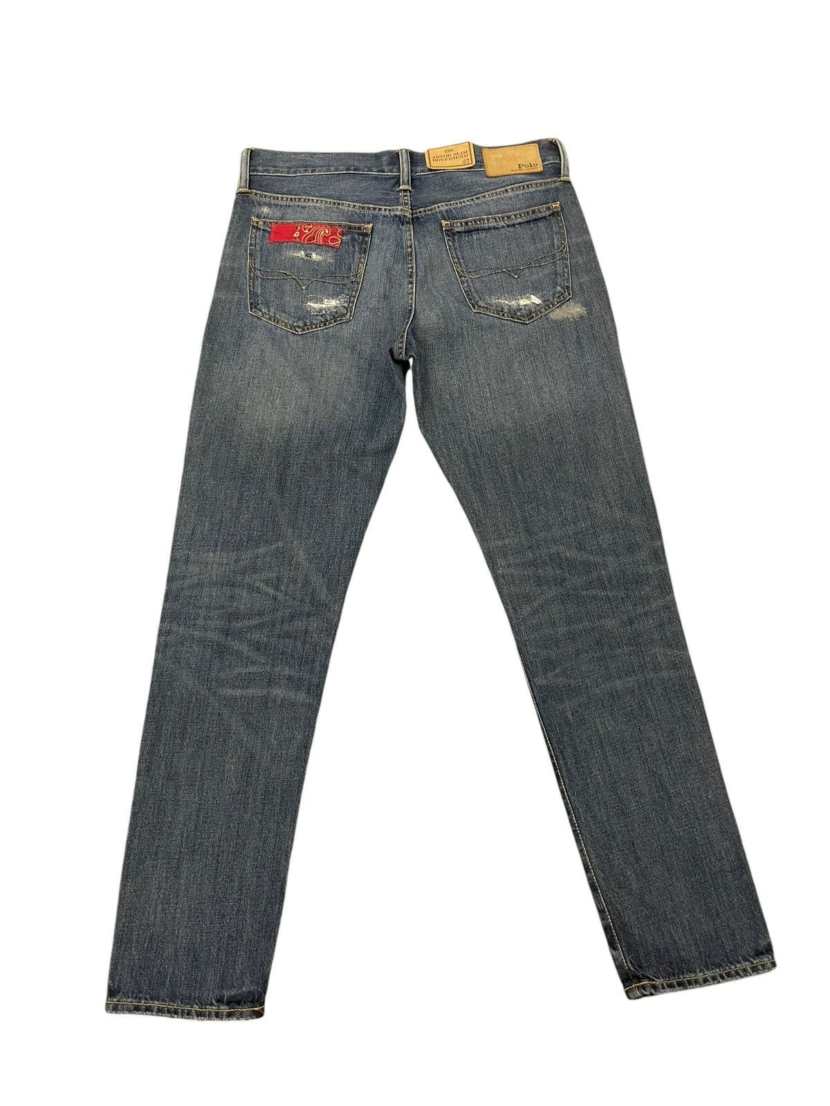 Polo Ralph Lauren New Patchwork Jeans Polo Ralph Lauren Slim Tapered Size US 27 - 12 Thumbnail
