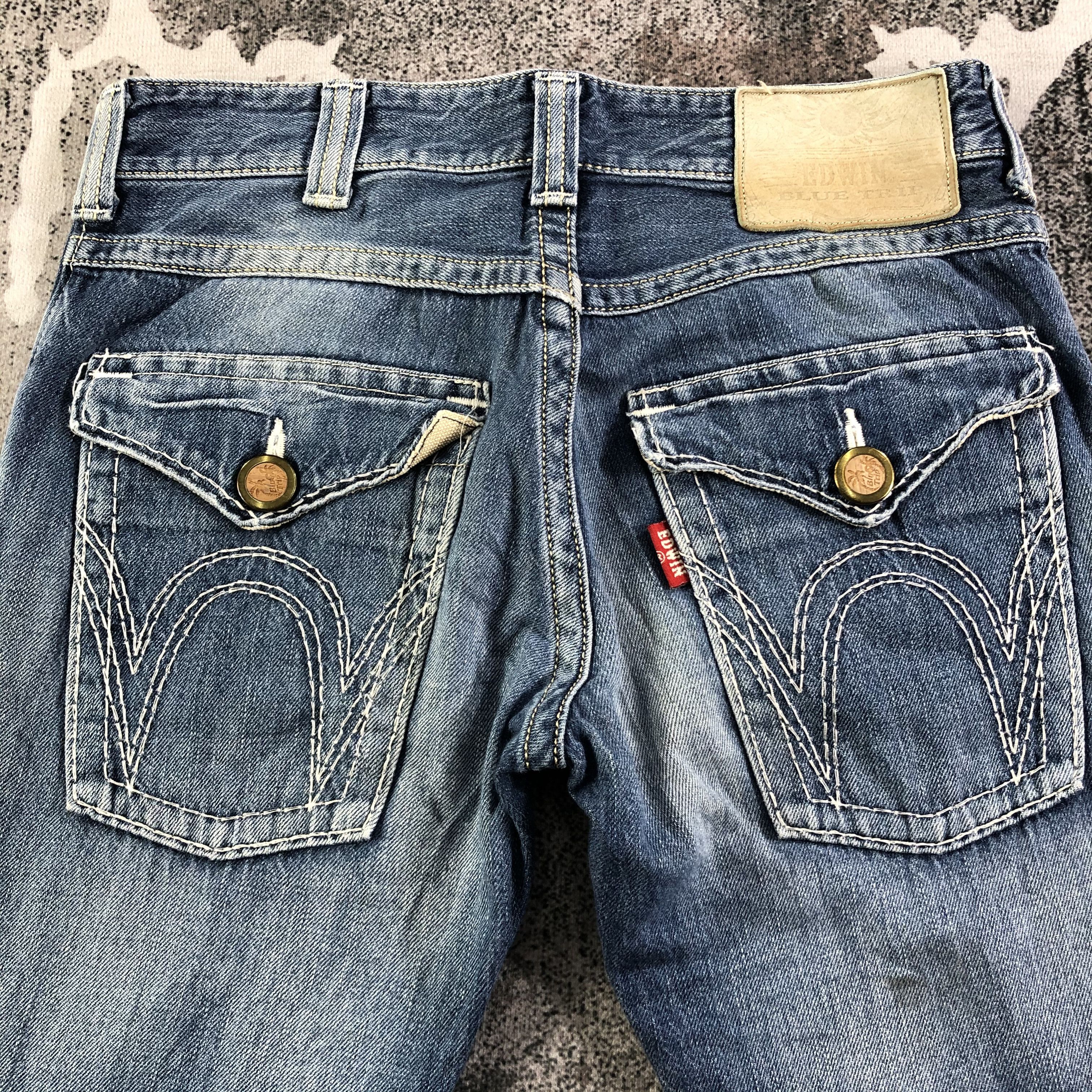 Edwin Edwin Blue Trip Faded Flared Jeans KJ2164 Size US 30 / EU 46 - 4 Thumbnail