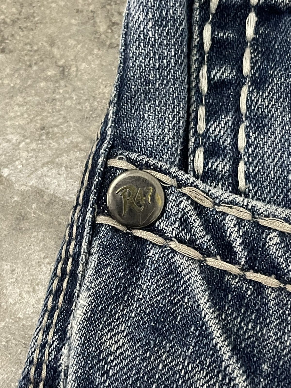 Wrangler Vintage Rock 47 Flared Denim Size US 32 / EU 48 - 6 Thumbnail