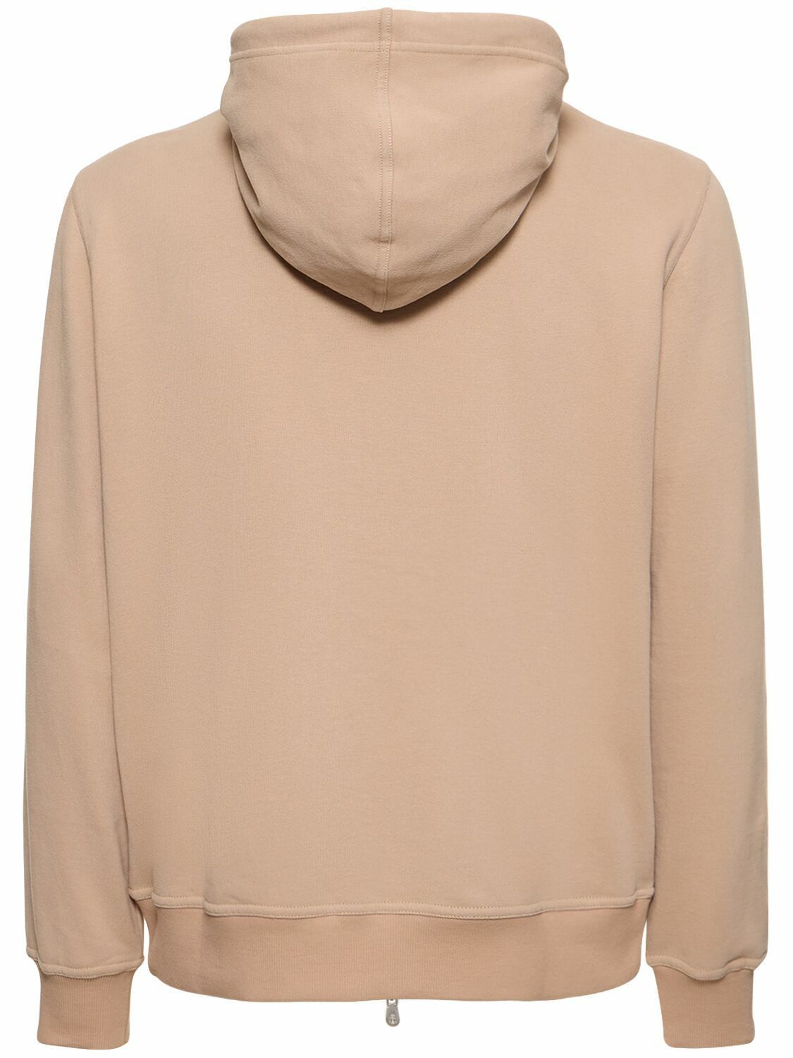 Brunello Cucinelli o1y0526 Hoodie in Camel Size US M / EU 48-50 / 2 - 2 Thumbnail