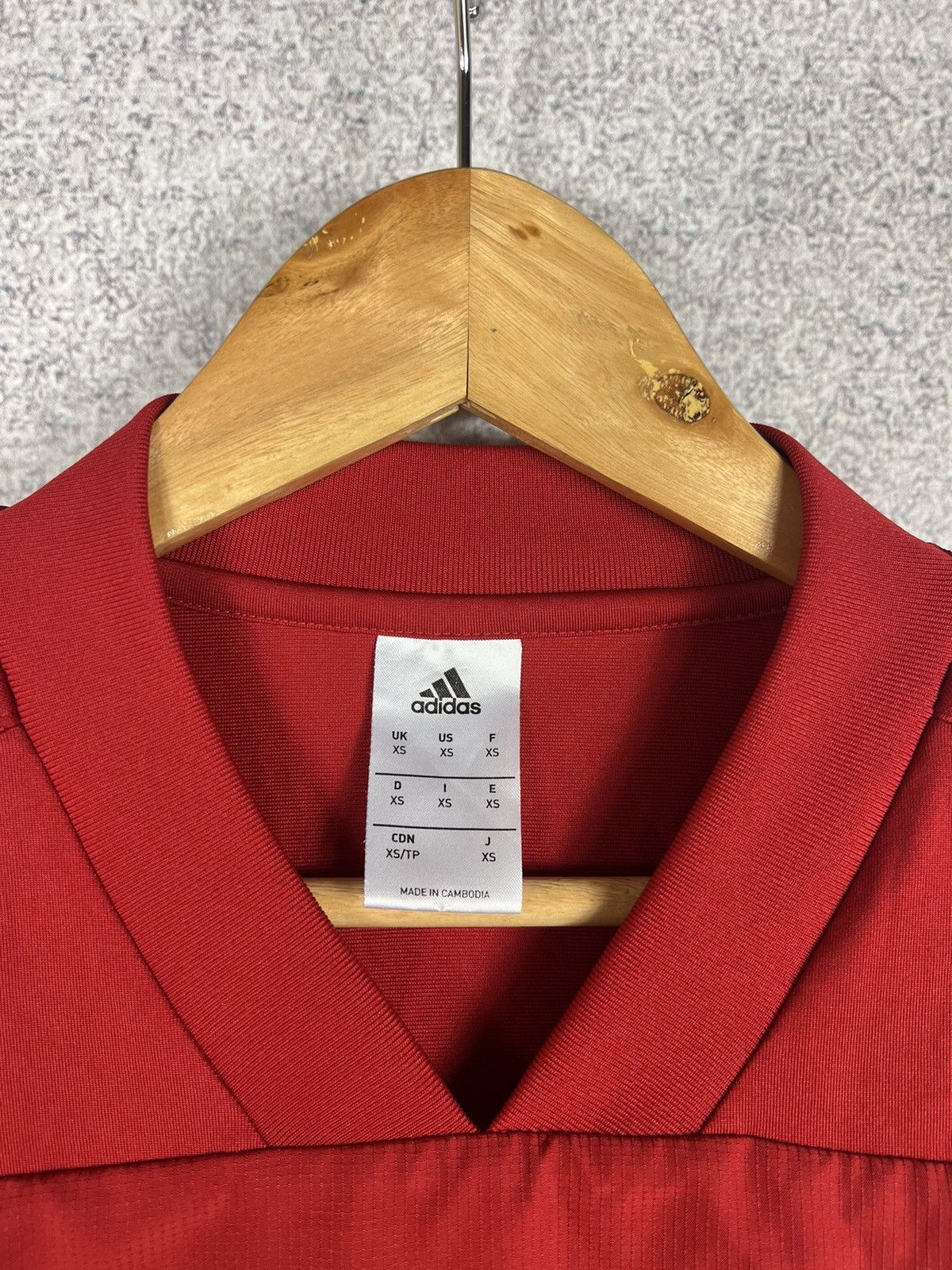Adidas Adidas Wales Longsleeve Soccer Jersey Footbal Shirt Size US S / EU 44-46 / 1 - 3 Thumbnail