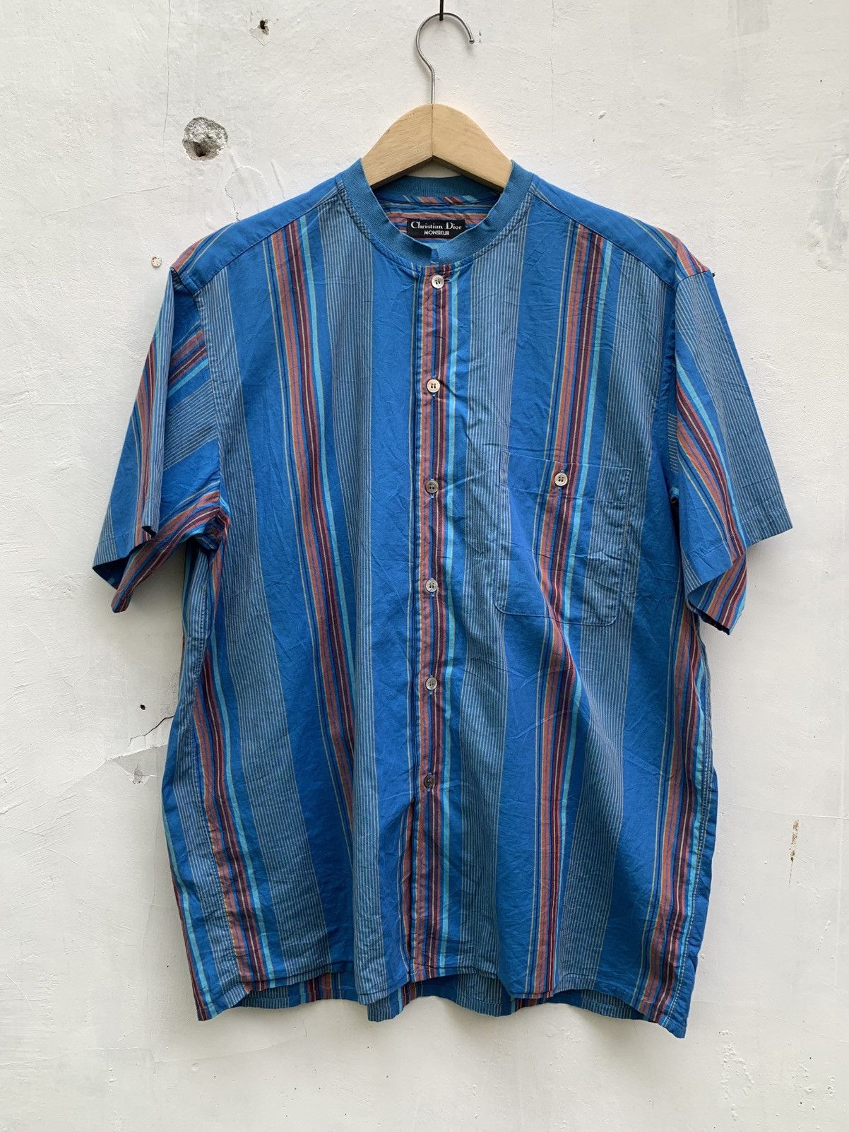 Christian Dior Monsieur Vintage christian dior monsieur shanghai collar shirt Size US M / EU 48-50 / 2 - 1 Thumbnail