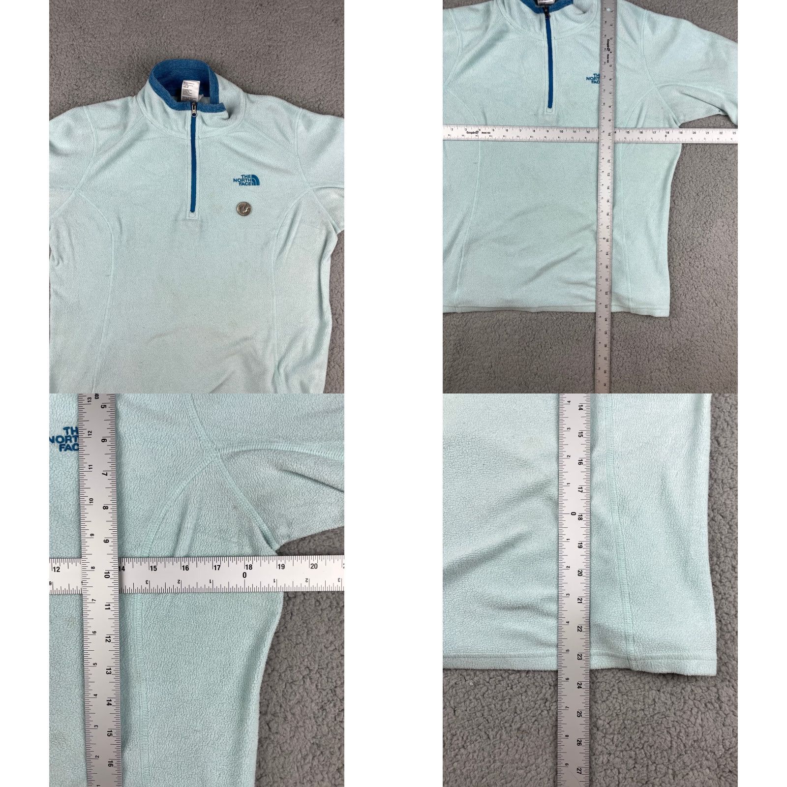 The North Face The North Face Fleece Jacket Womens Medium Full Zip Long Sleeve Fleece Lining Size M / US 6-8 / IT 42-44 - 8 Thumbnail