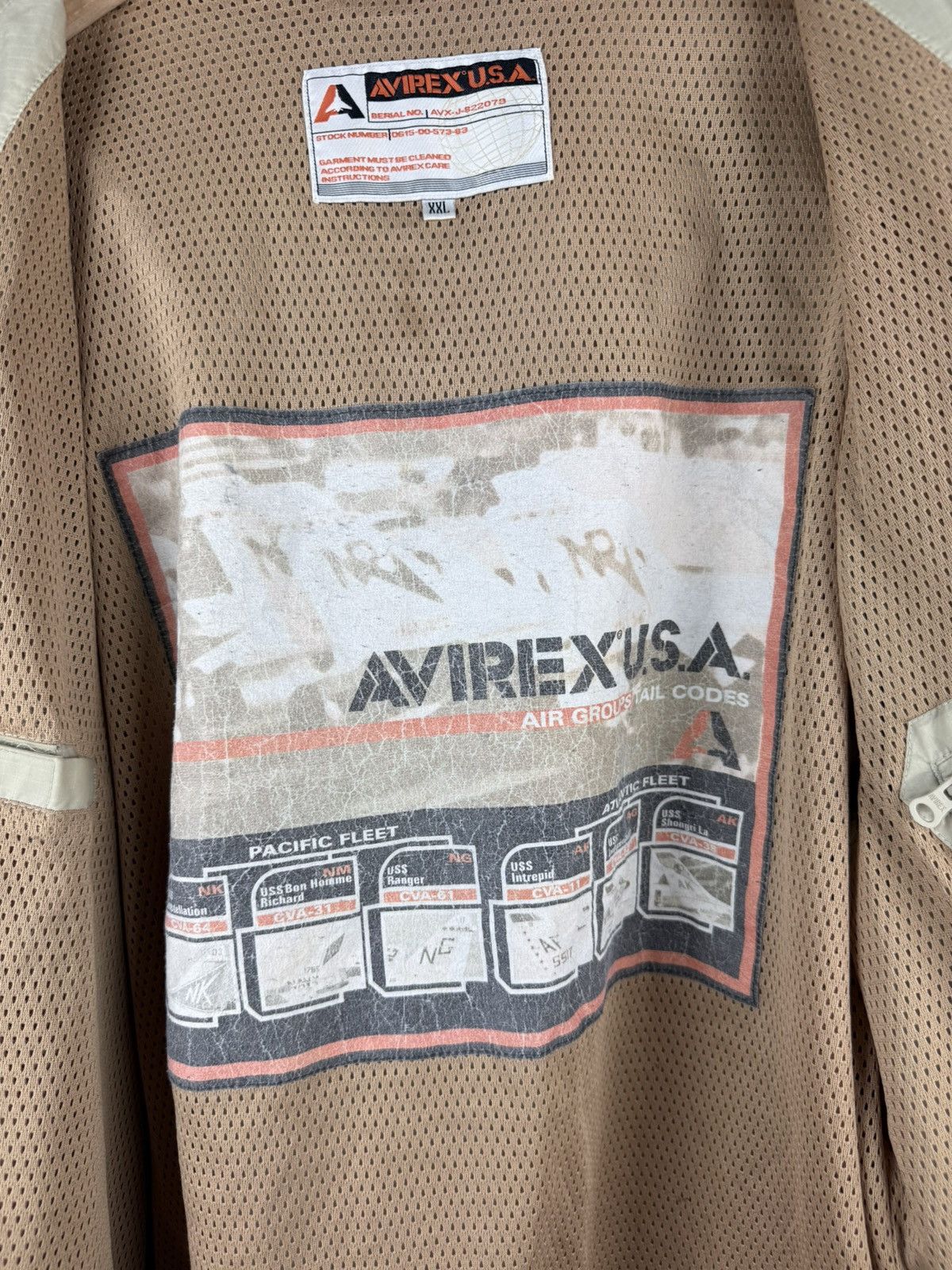 Avirex Avirex Vintage Hooded Windbreaker Jacket Size XXL Size US XXL / EU 58 / 5 - 20 Thumbnail