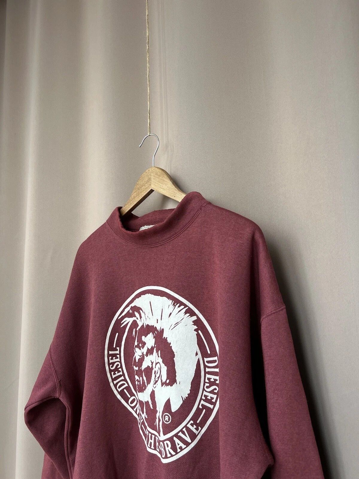 Diesel Diesel Big Logo Sweatshirt Mens Size XL/L Vintage Size US L / EU 52-54 / 3 - 4 Thumbnail