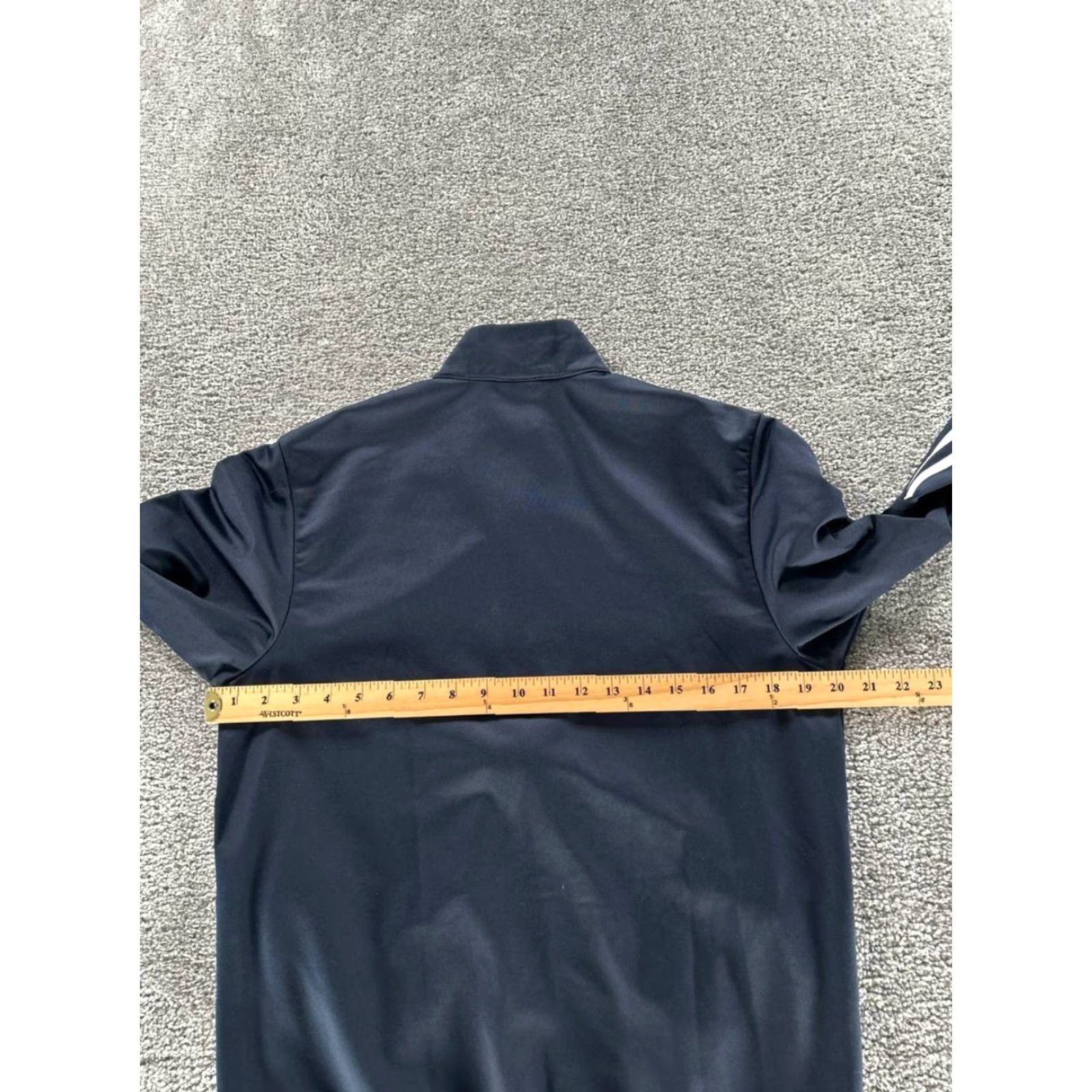 Adidas Adidas Track Jacket Mens Medium Blue Running Full Zip Size US M / EU 48-50 / 2 - 5 Thumbnail