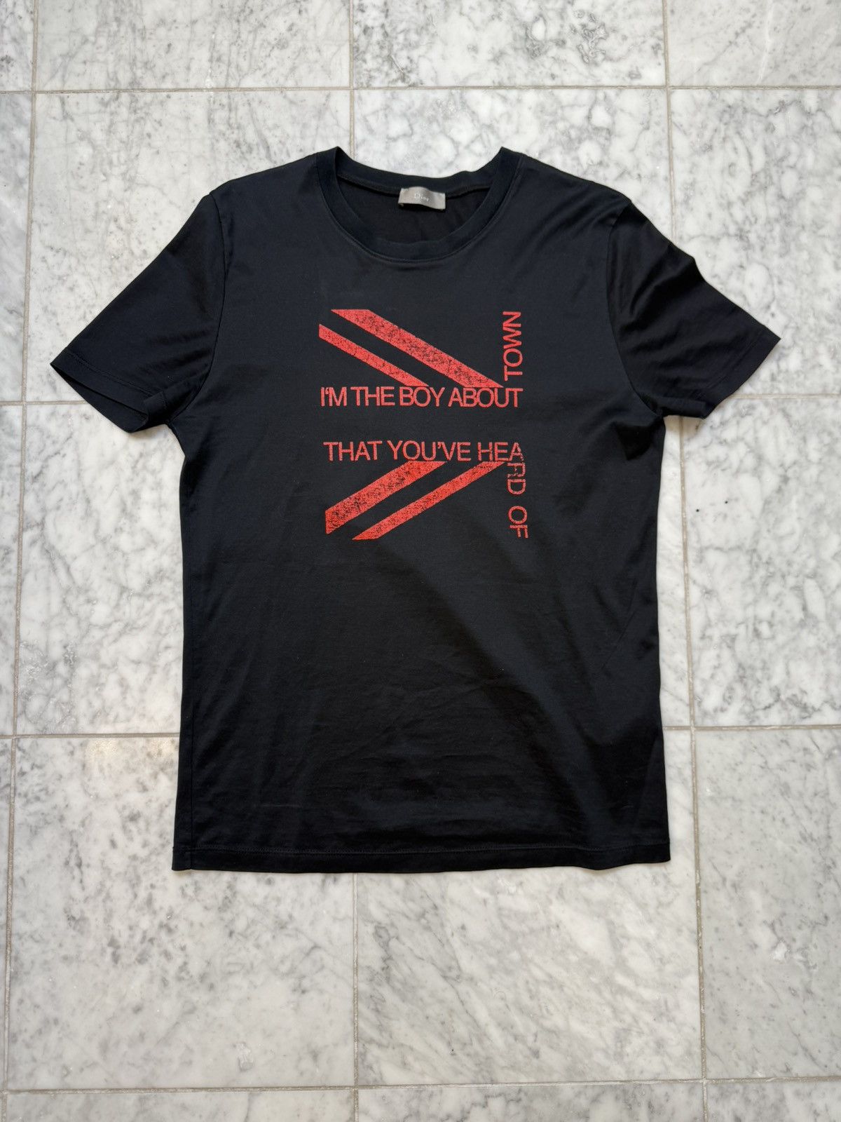 Dior × Hedi Slimane SS06 Boy About Town T-Shirt Large | Grailed