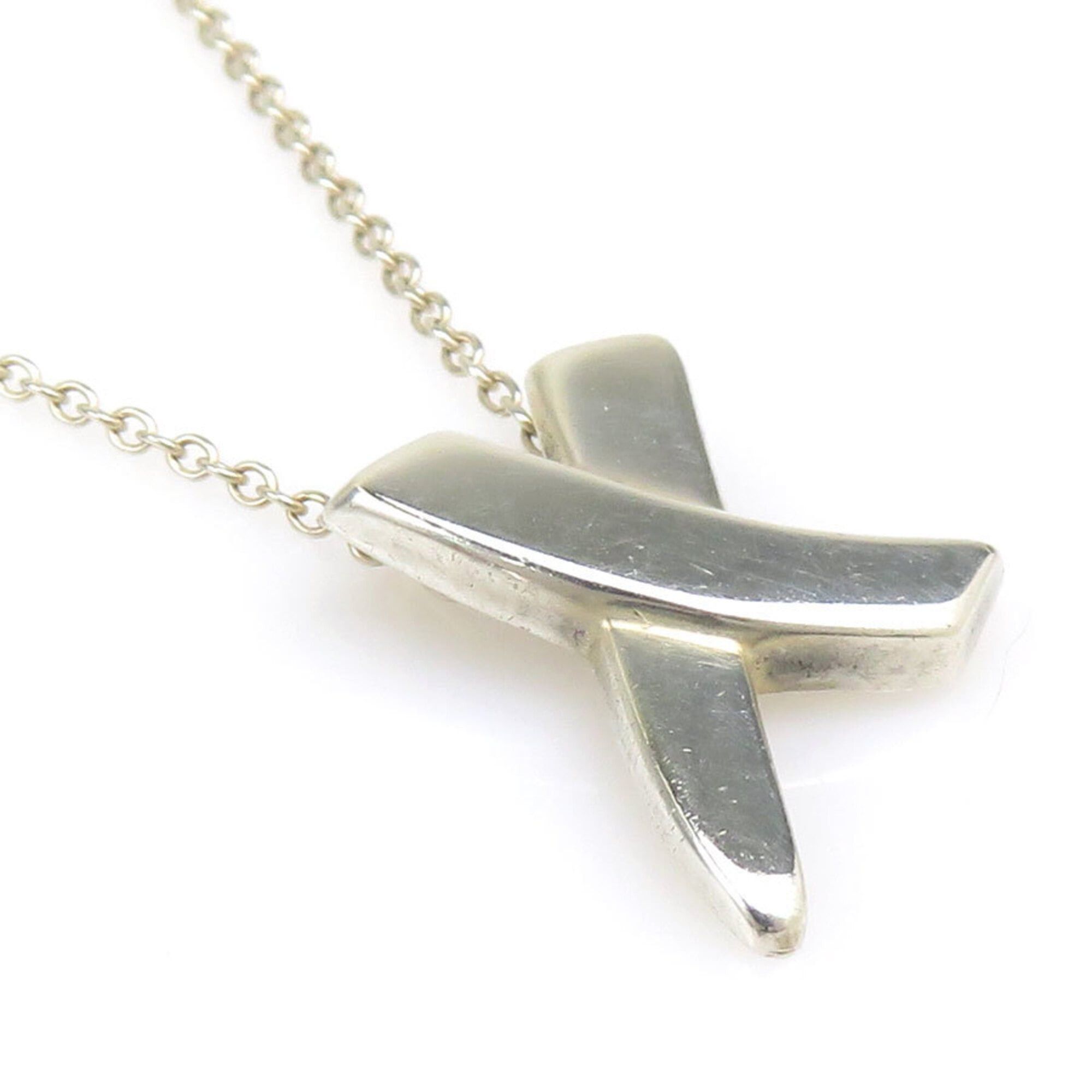 Tiffany & Co. Tiffany & Co. Kiss Necklace, Sterling Silver 925, Women's, H32177k Size ONE SIZE - 1 Thumbnail