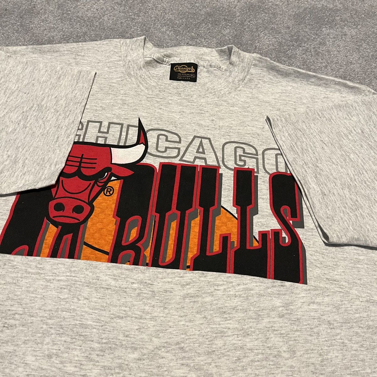 NBA NEW Vintage 1992 Chicago Da Bulls Back 2 Back Champions Tee Size US XL / EU 56 / 4 - 6 Thumbnail