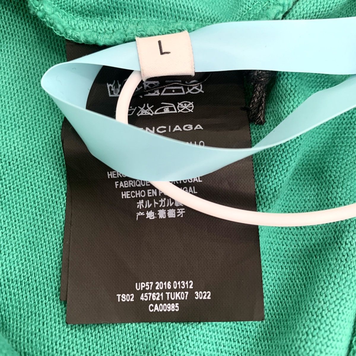 Balenciaga Balenciaga Letter Embroidered Long Sleeve Sweatshirt K26WX Size L / US 10 / IT 46 - 6 Thumbnail
