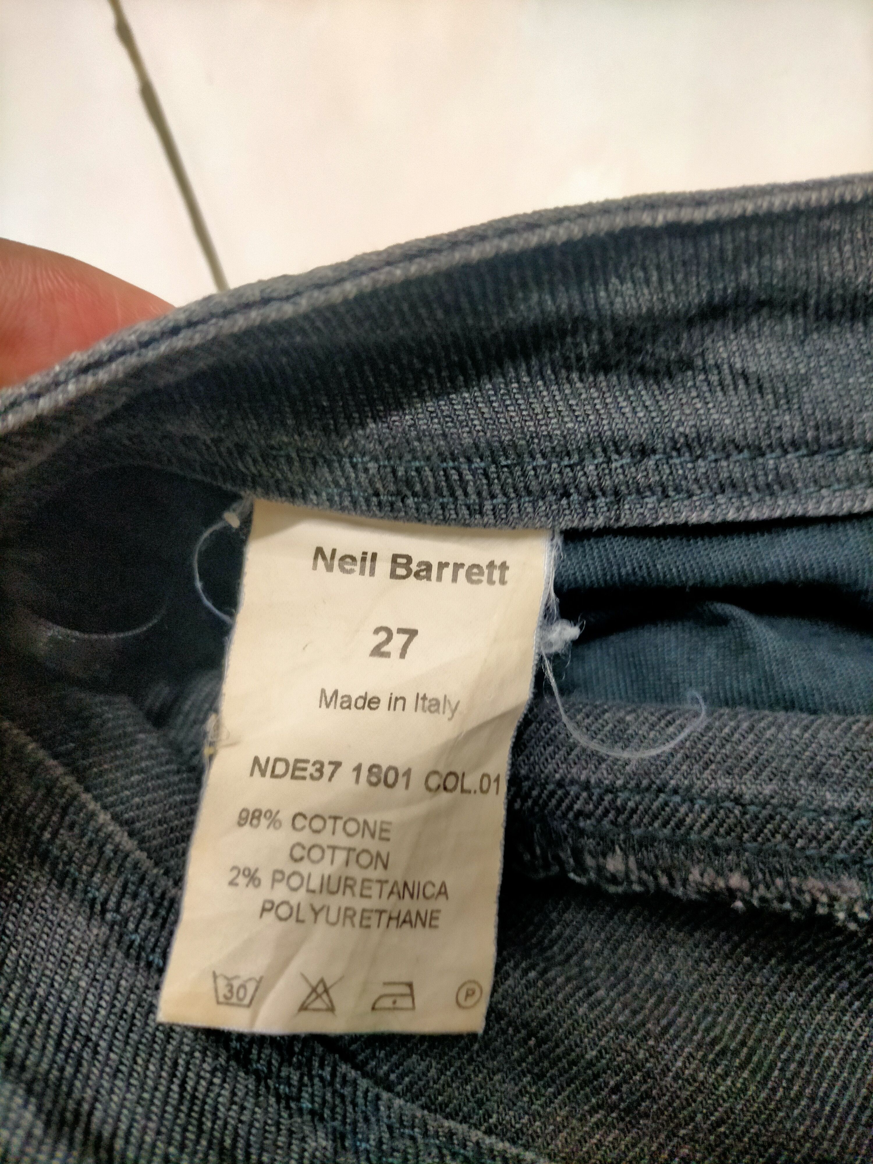Neil Barrett Neil Barrett Skinny Jeans Women Size 30" / US 8 / IT 44 - 4 Thumbnail