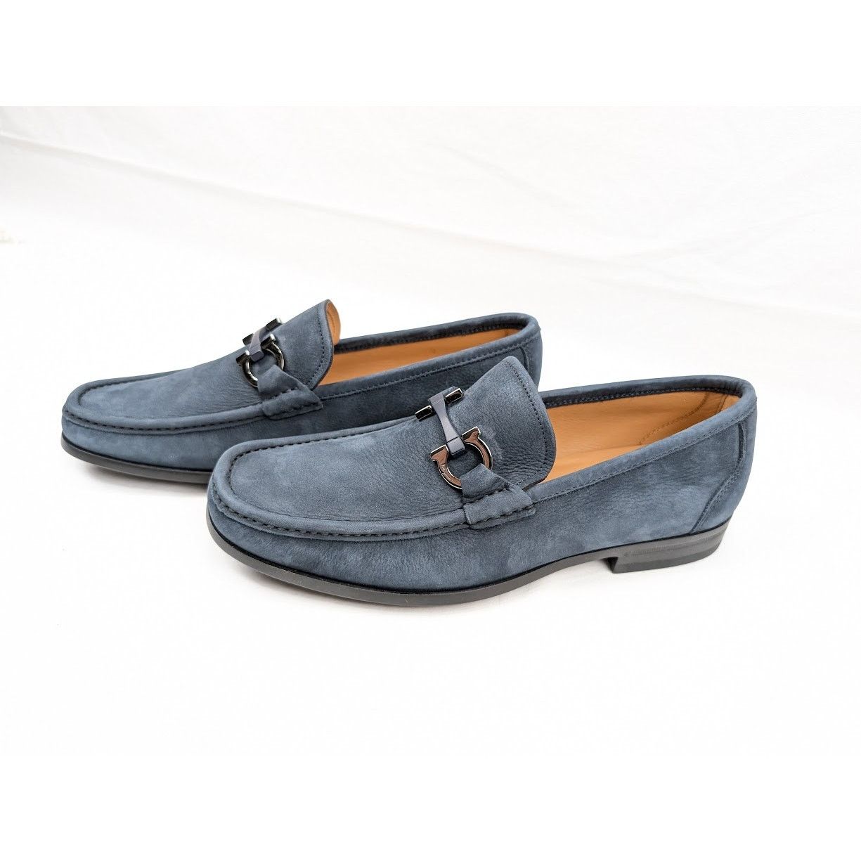 Salvatore Ferragamo o1rshd1 Loafers in Blue Size US 7 / EU 40 - 18 Thumbnail