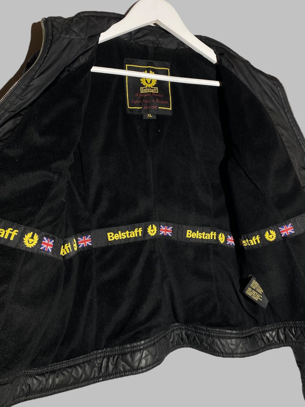 Belstaff Vintage Belstaff Quilted Rare Jacket Black Street Fashion Size XL / US 12-14 / IT 48-50 - 11 Thumbnail