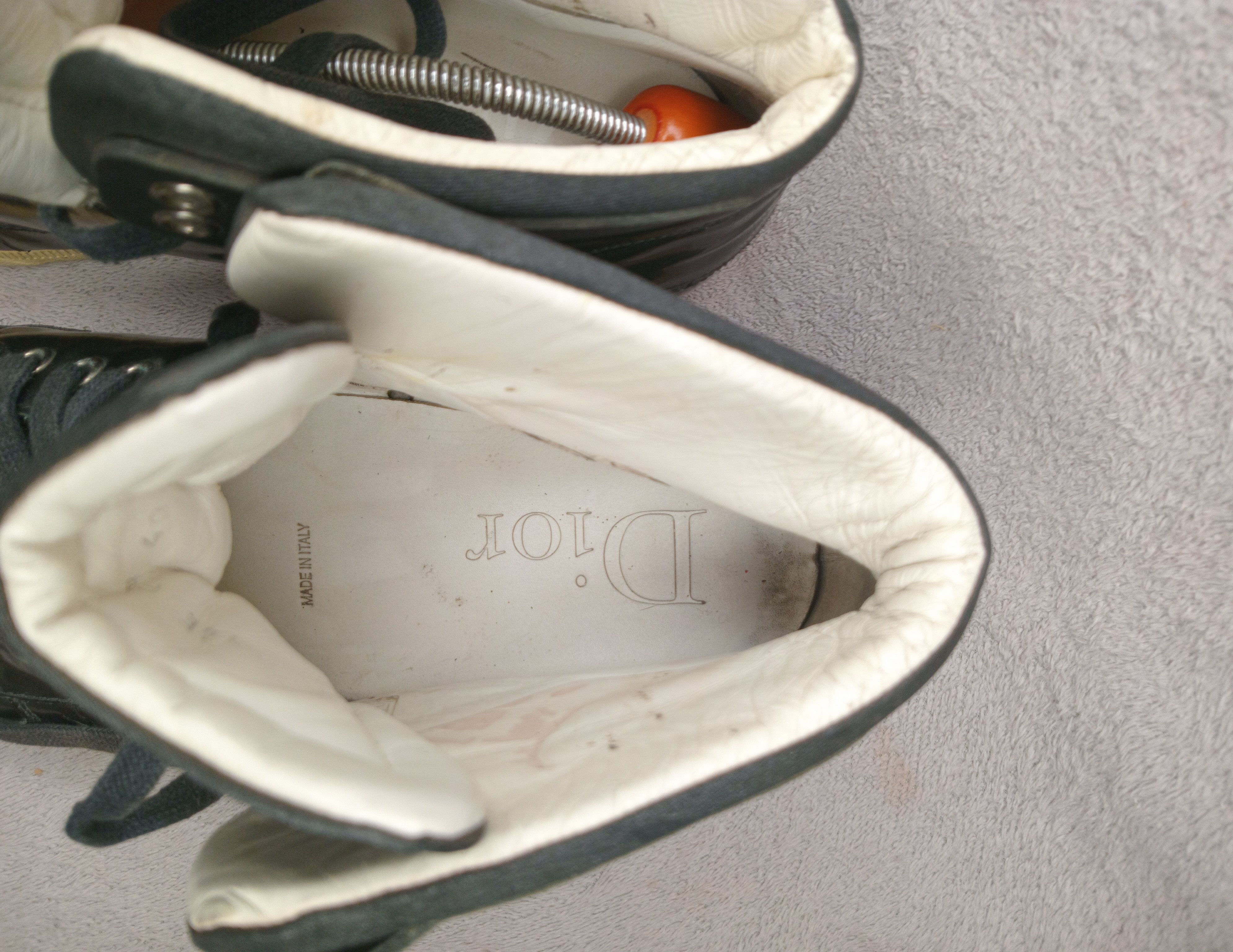 Christian Dior Monsieur Dior Homme Patent leather high trainers Size US 7.5 / EU 40-41 - 6 Thumbnail