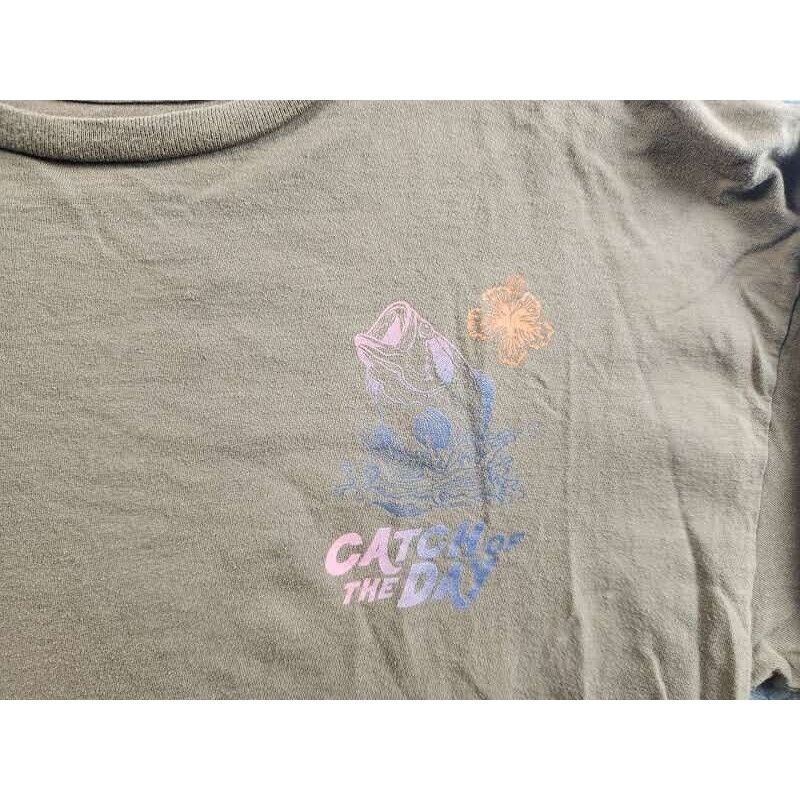 Other NEFF Shirt Adult Mens Medium Brown Catch of the Day Long Sle Size US M / EU 48-50 / 2 - 2 Thumbnail