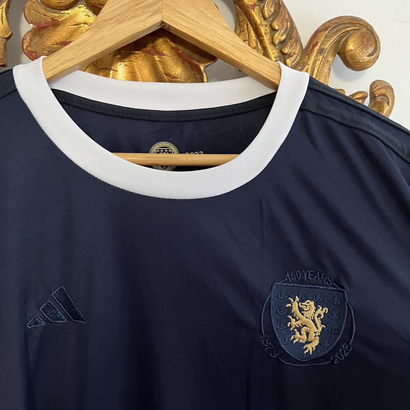 Adidas Adidas Scotland 150th Anniversary Shirt Collectors Sz 4XL Size US XXL / EU 58 / 5 - 5 Thumbnail