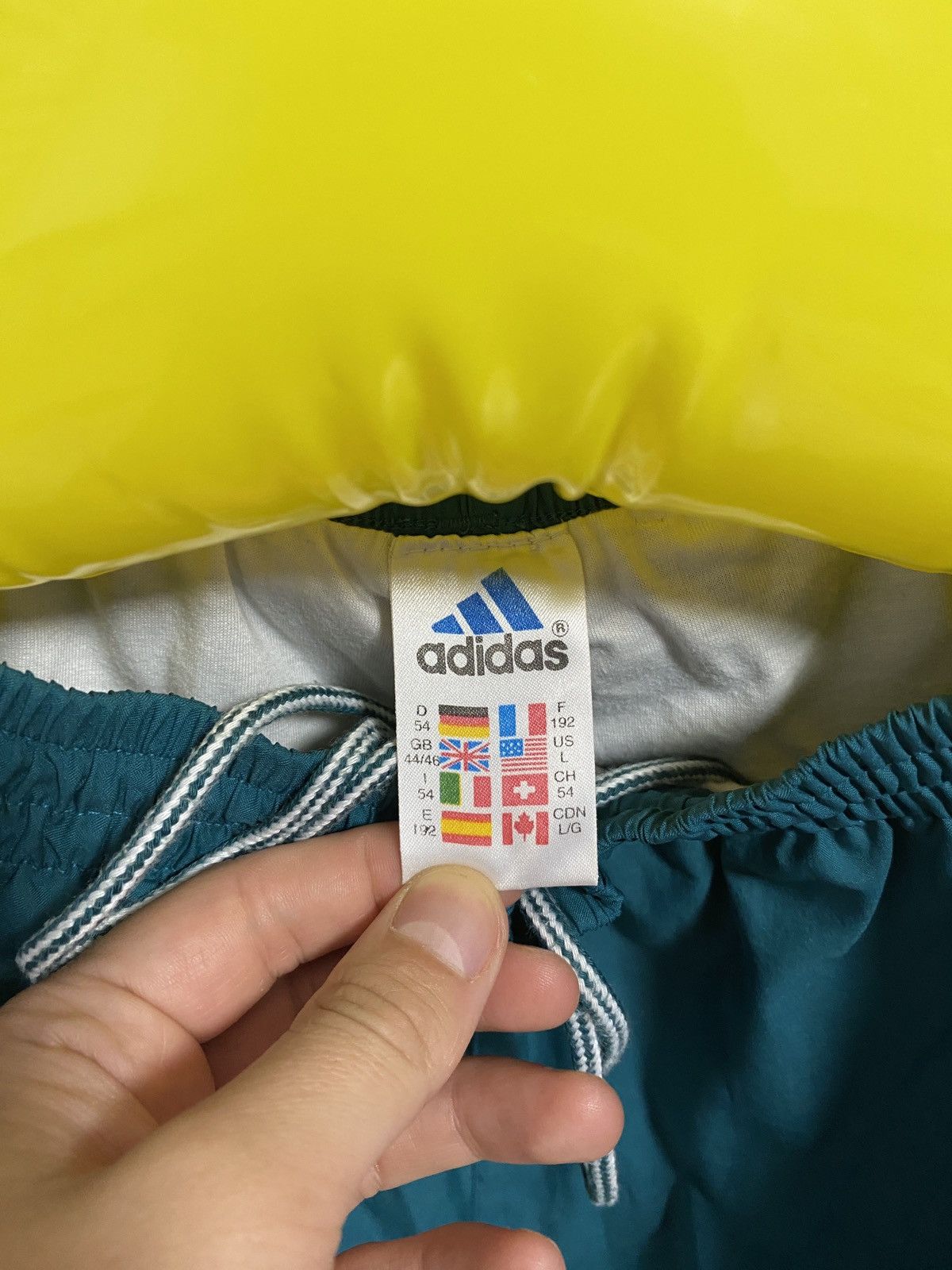 Nike × Vintage 😍 Vintage 90s Tracksuit Costume Adidas Pants Jacket RARE Size US 38 / EU 54 - 14 Thumbnail