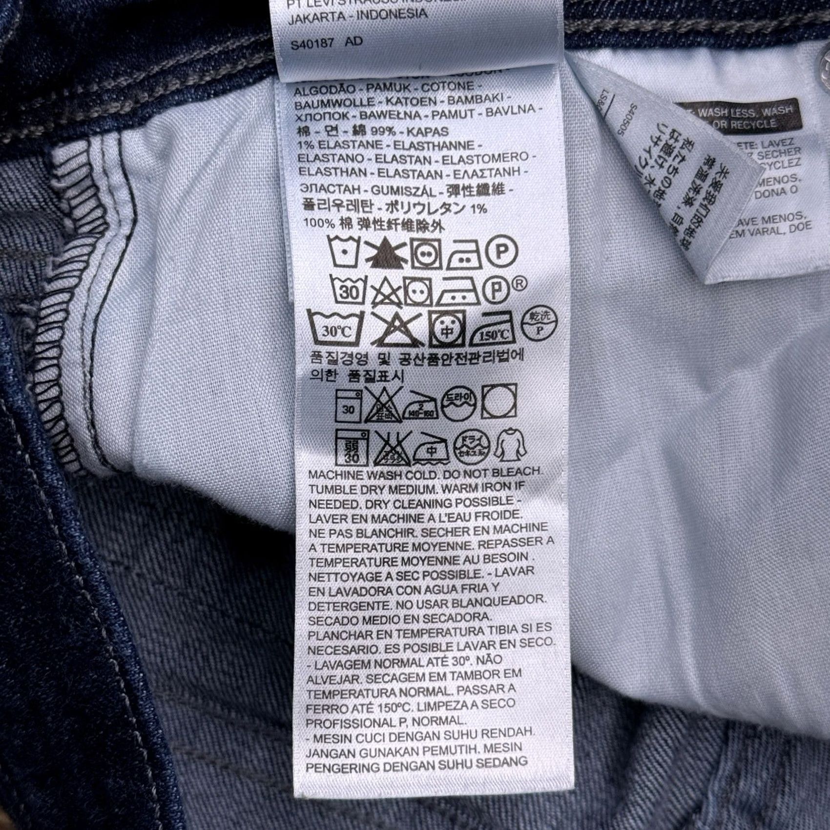 Levi's VINTAGE nope Size 38" / US 16 / IT 52 - 7 Thumbnail