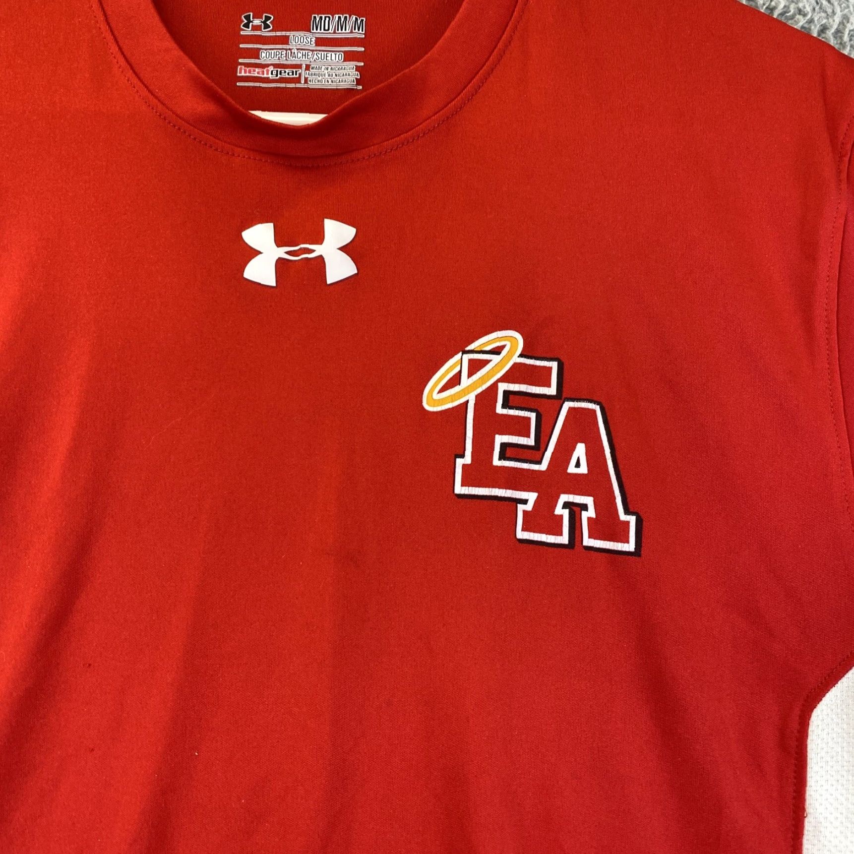 Under Armour Under Armour Dri-fit red Shirt M mens Loose / 69-34 Size US M / EU 48-50 / 2 - 2 Thumbnail