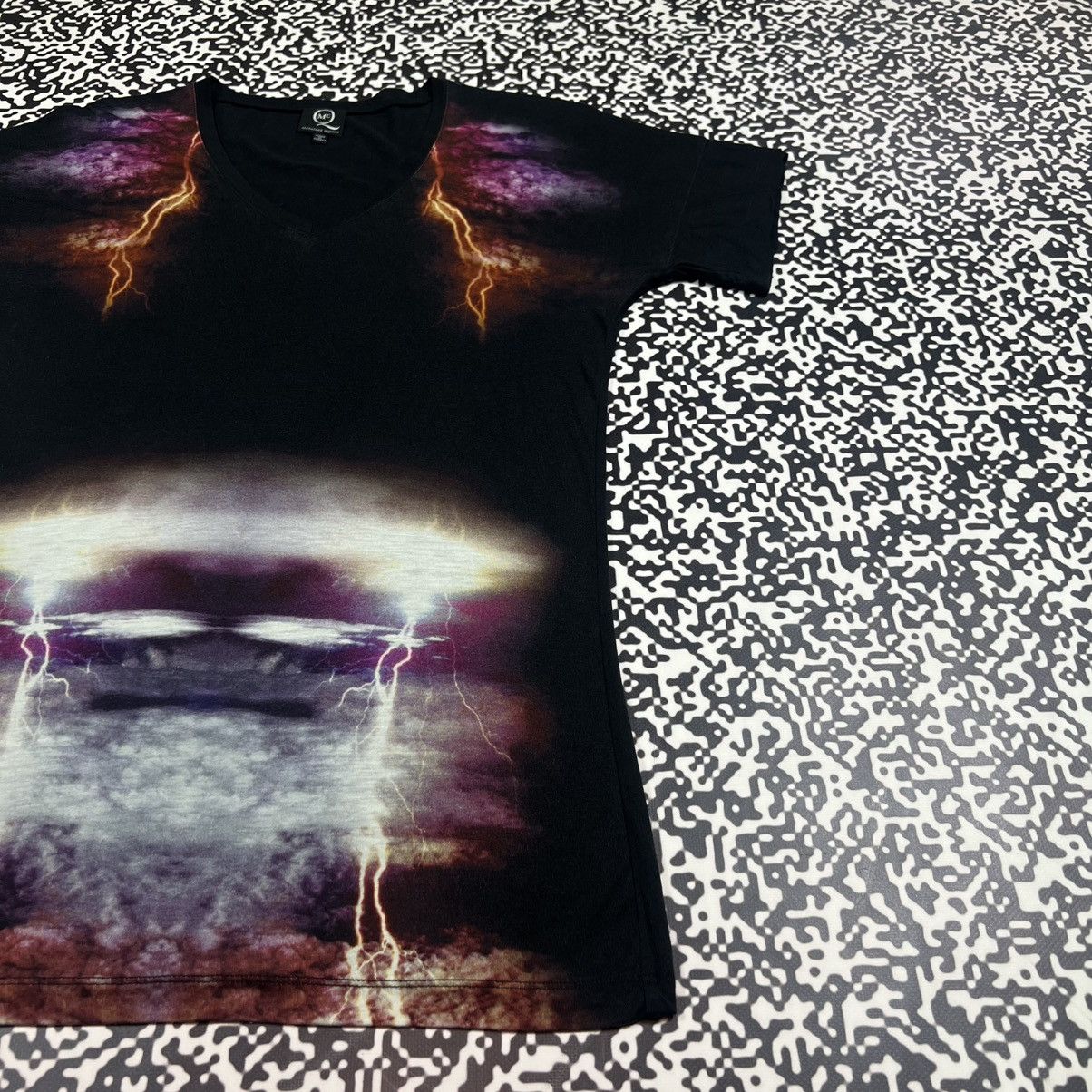Vintage Y2K Alexander McQueen Lighting Bolt Rare Mini Dress