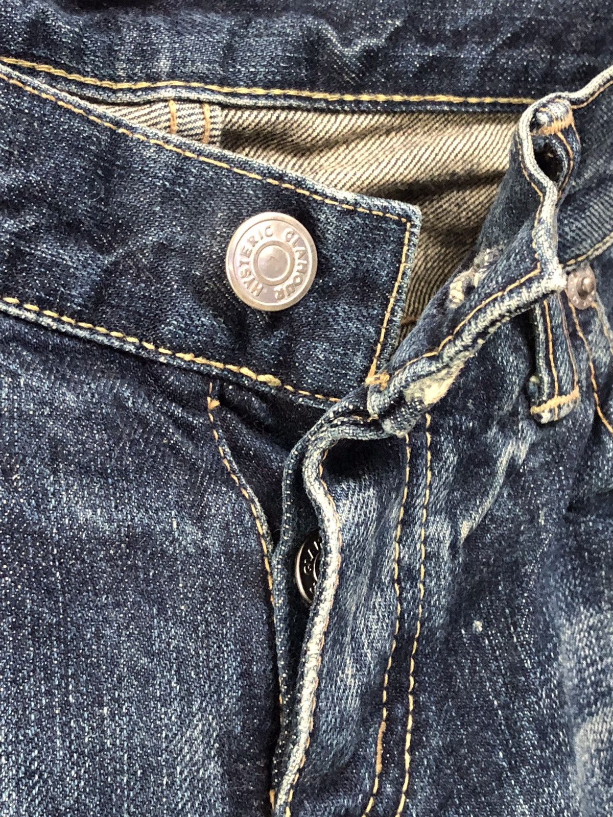 Hysteric Glamour Hysteric Glamour Stud Jeans Distressed Style Size US 30 / EU 46 - 13 Thumbnail