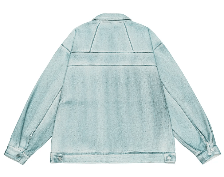 Japanese Brand × Vintage "Fresh Tears-L" Oversized Denim Jacket Size US L / EU 52-54 / 3 - 2 Thumbnail
