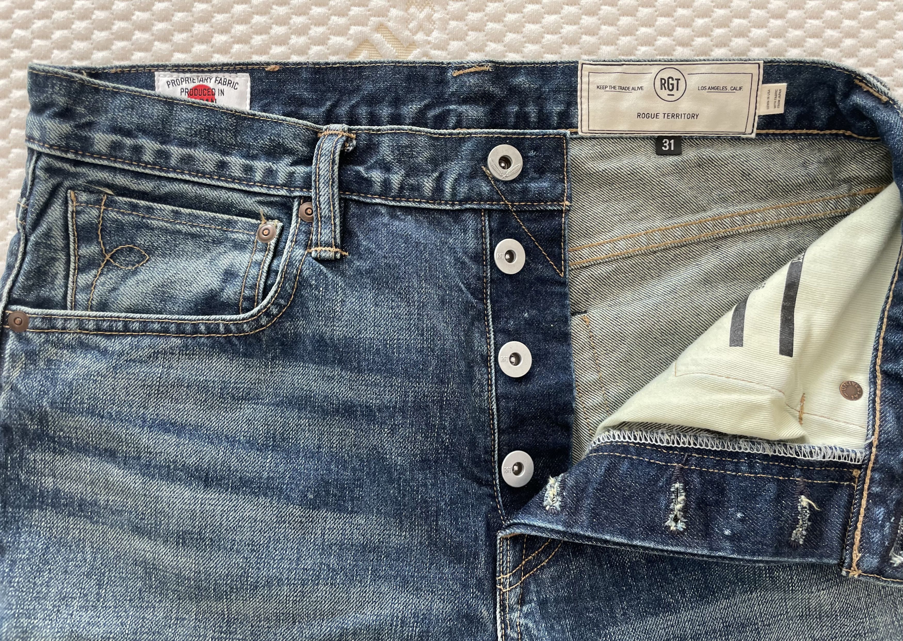 Rogue Territory Strider // Indigo Vintage Wash Size US 31 - 5 Thumbnail