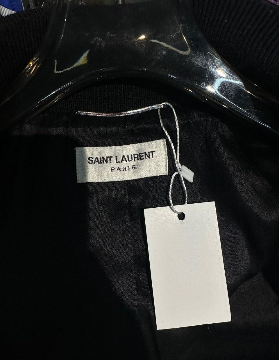 Saint Laurent Paris Saint Laurent Paris baseball jacket- zp Size US L / EU 52-54 / 3 - 6 Thumbnail