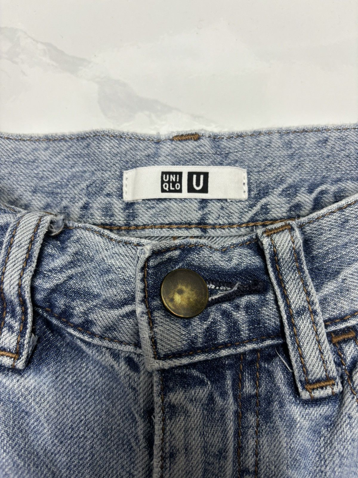 Lemaire × Uniqlo VINTAGE LEMAIRE WIDE BAGGY JEANS UNIQLO LEMAIRE Size 26" / US 2 / IT 38 - 9 Thumbnail