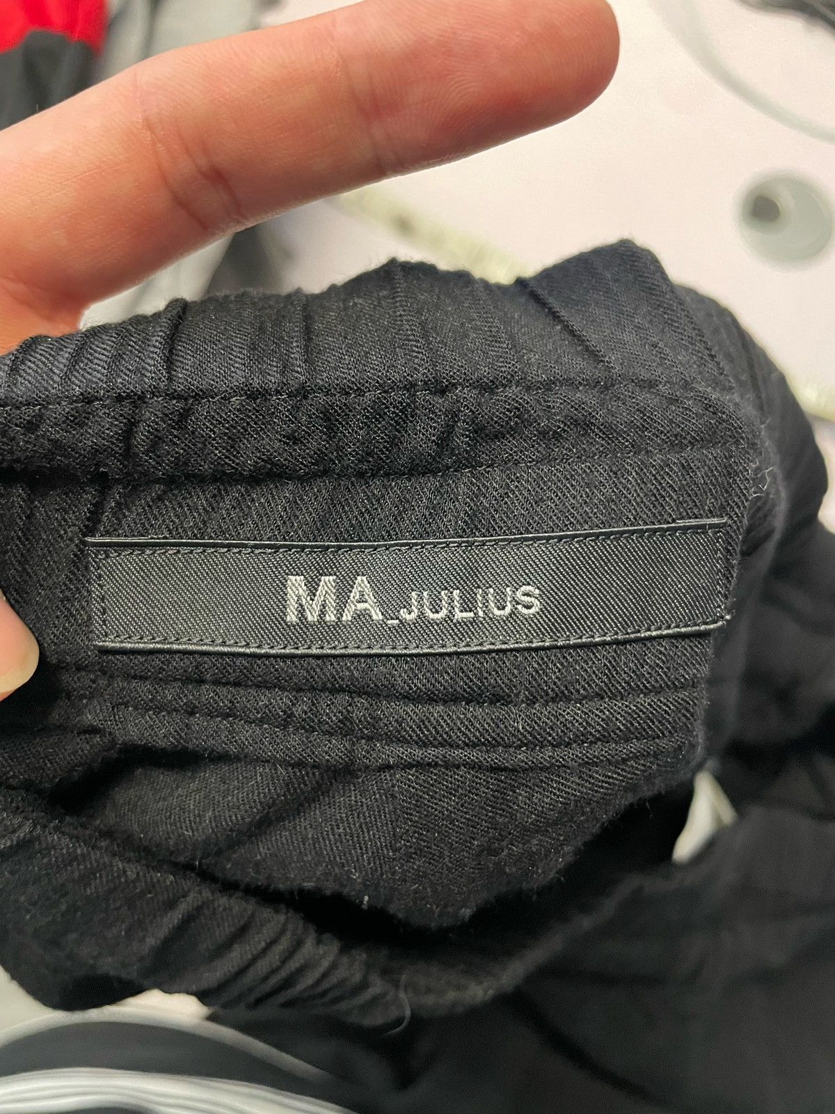 Julius Julius_7 13FW Wool Loose-crotch Pants Size US 34 / EU 50 - 9 Thumbnail
