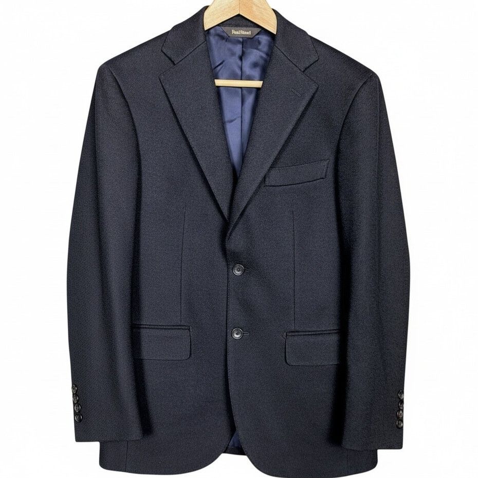 Paul Stuart Paul Stuart Wool Cashmere Flannel Blue Blazer 44R $2,000 Size 44R - 1 Thumbnail