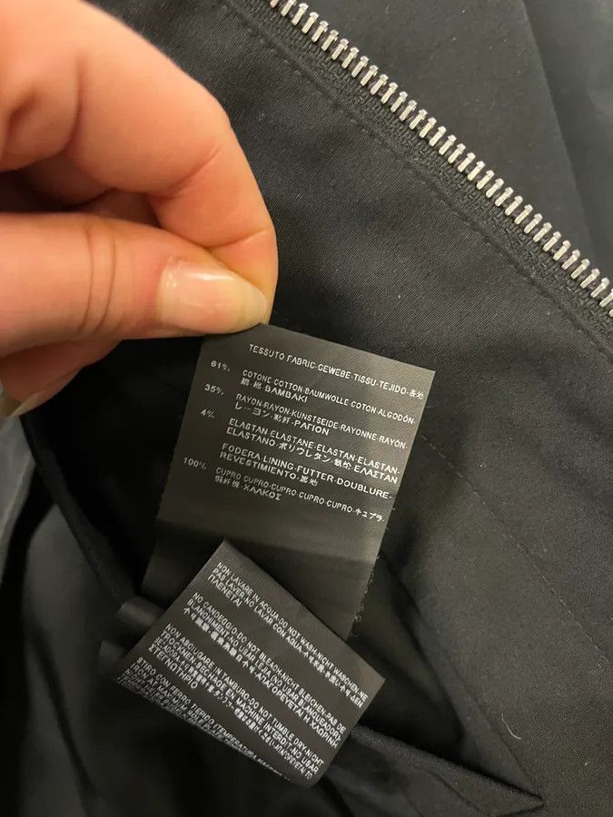 Balenciaga SS2014 Balenciaga Black Bomber Jacket Size US M / EU 48-50 / 2 - 11 Thumbnail