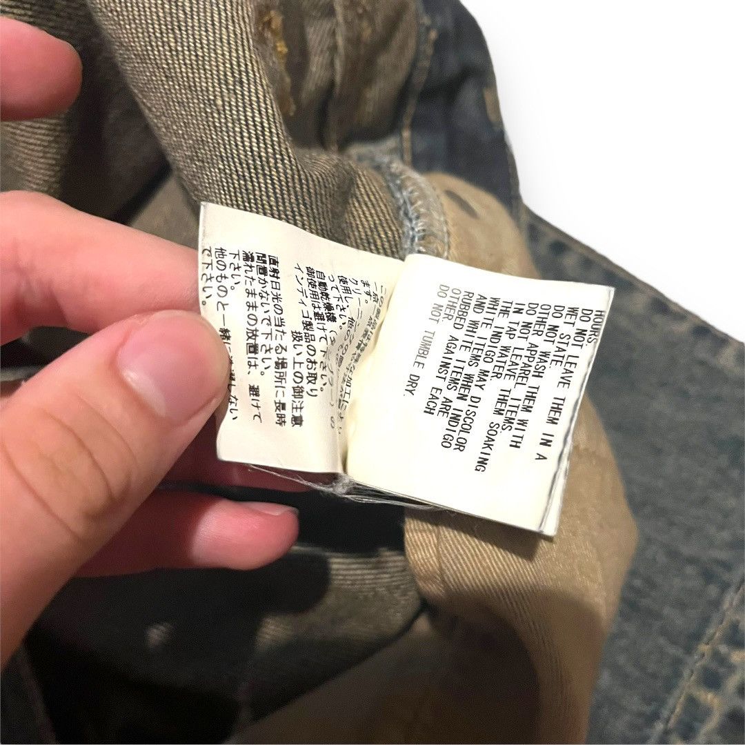 Jun Takahashi × Undercover Undercover 68 Yellow Yarn Denim Size 4 ZOZOTOWN Size US 32 / EU 48 - 9 Thumbnail